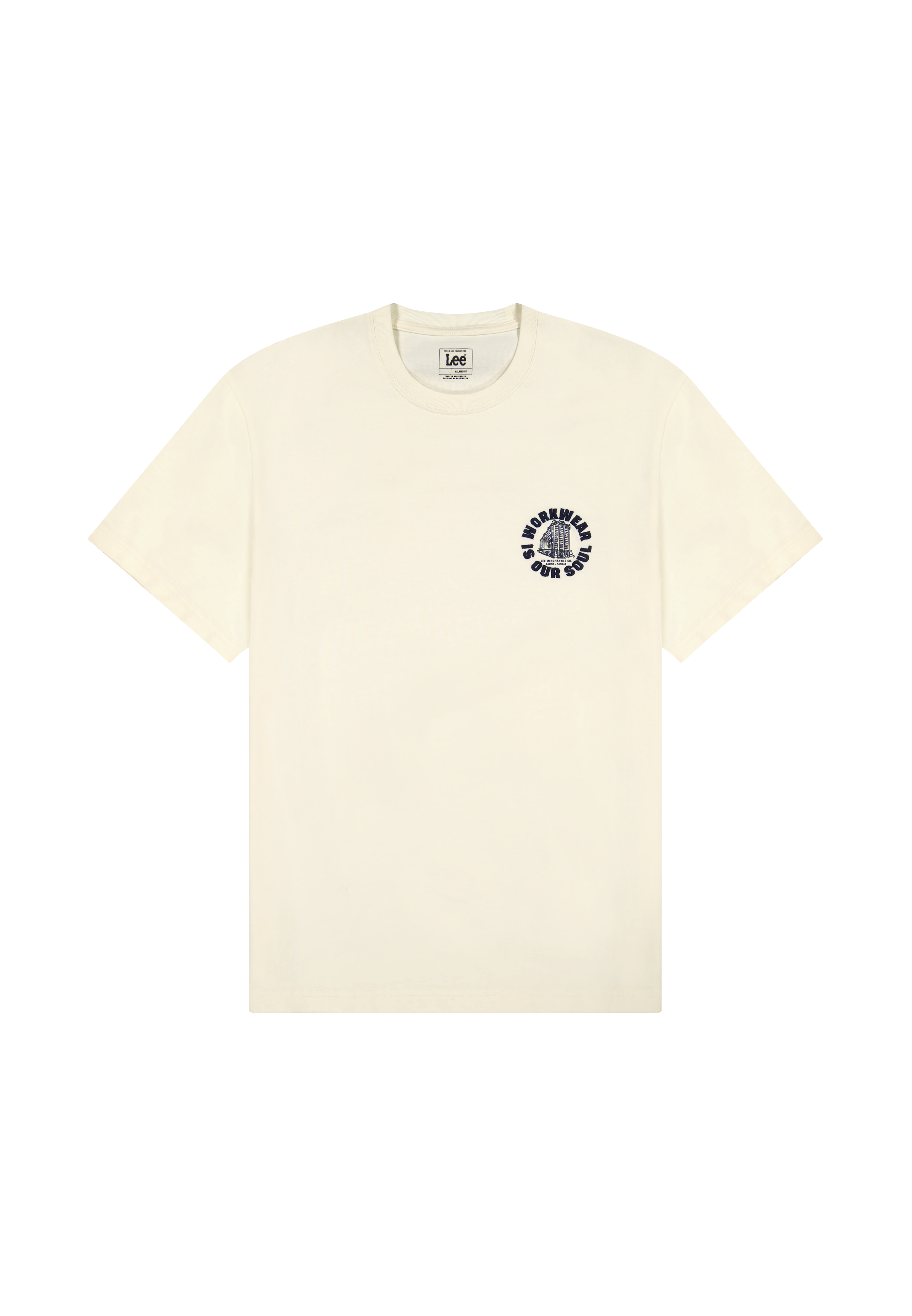 Ww Graphic Tee in Ecru T-Shirts Lee