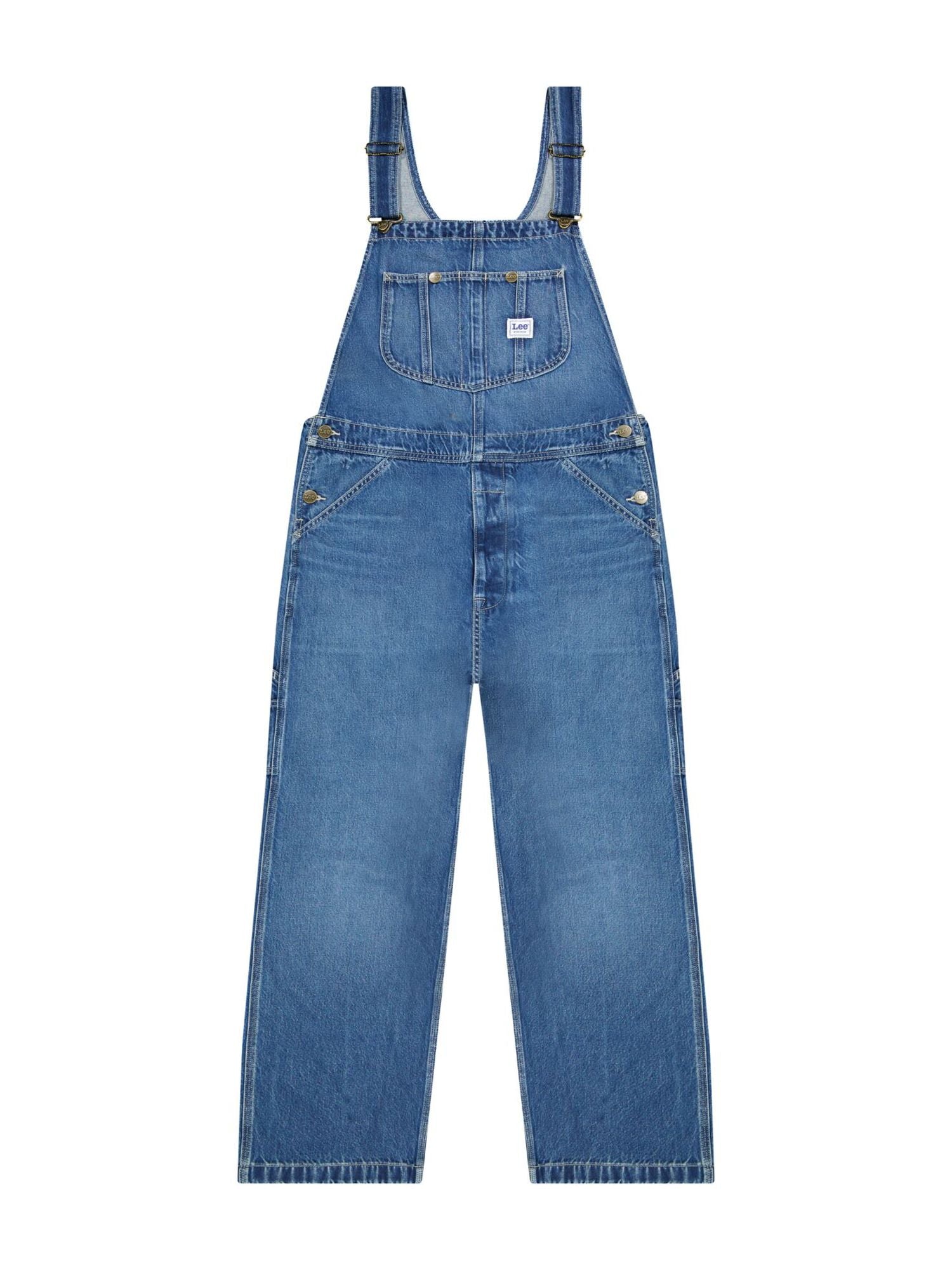 Lee Bib in Bash Indigo Overall Lee