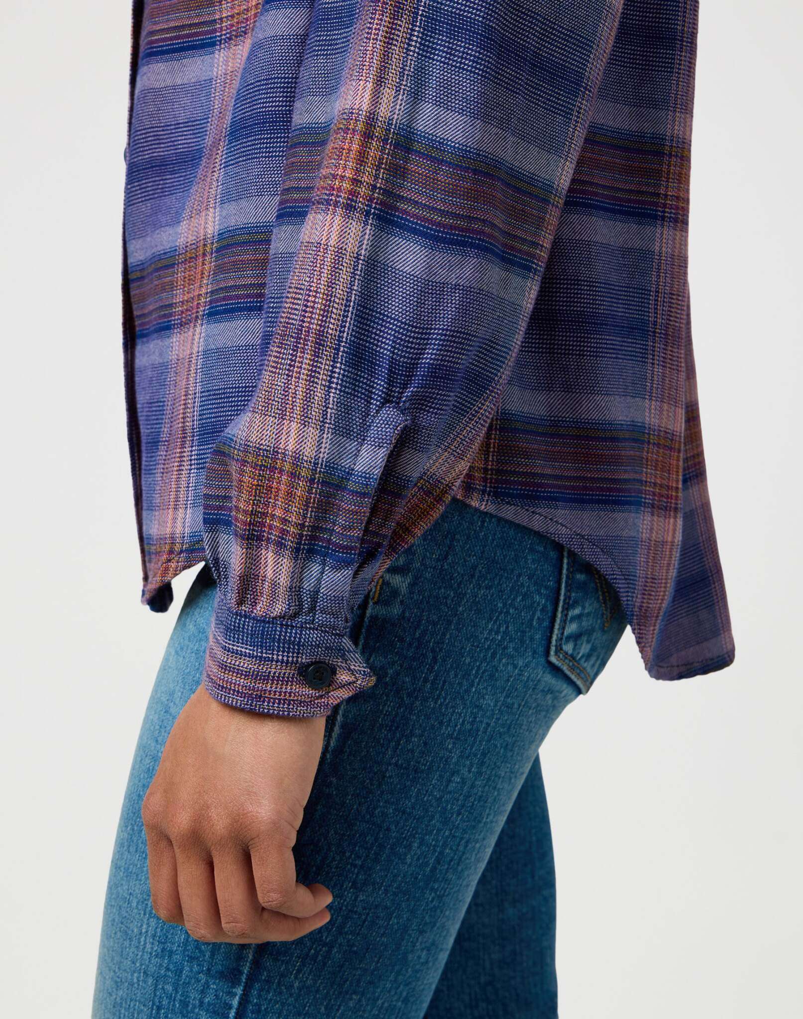 Femme Western Shirt in Earth Red Hemden Wrangler