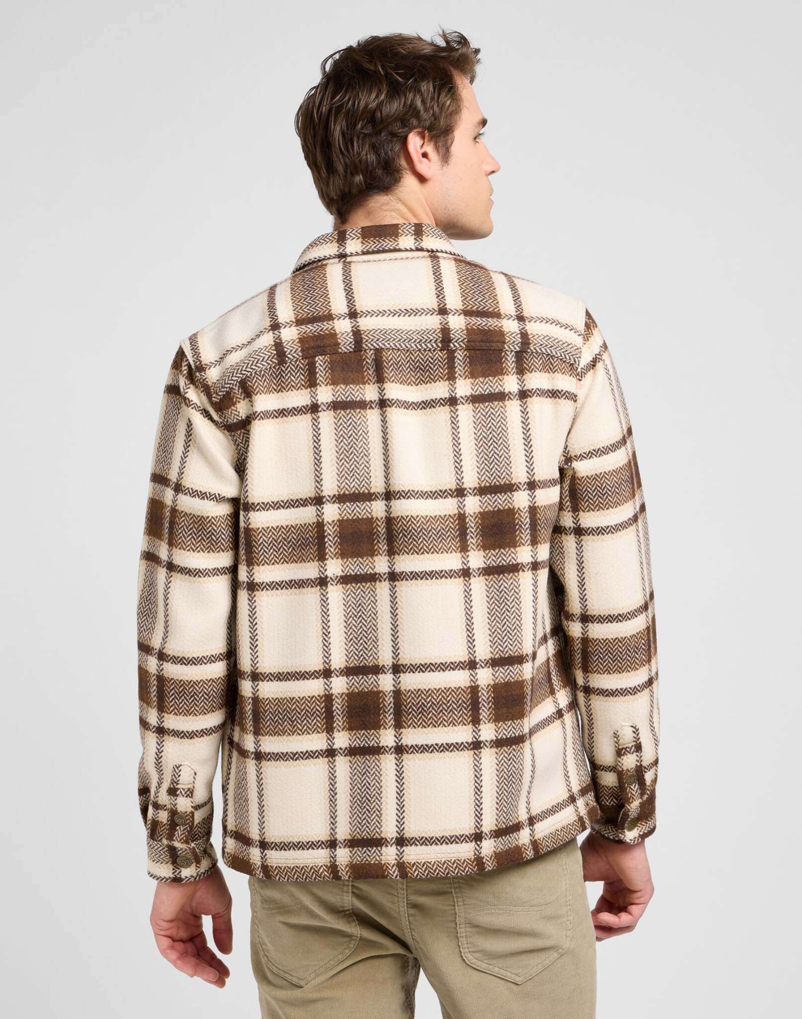 Relaxed Overshirt in Arabica Plaid Hemden Lee