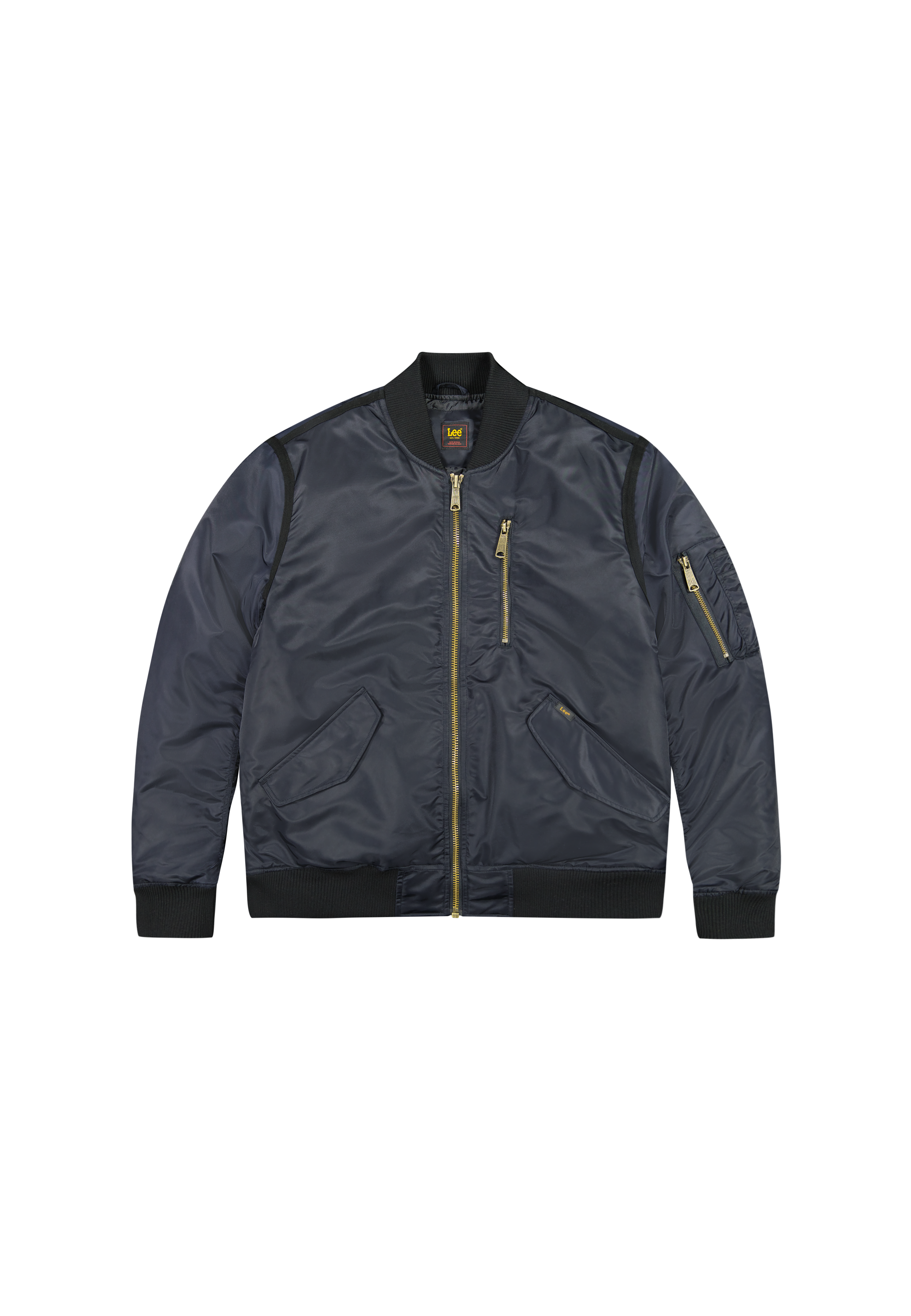 Bomber Jacket in Black Jacken Lee