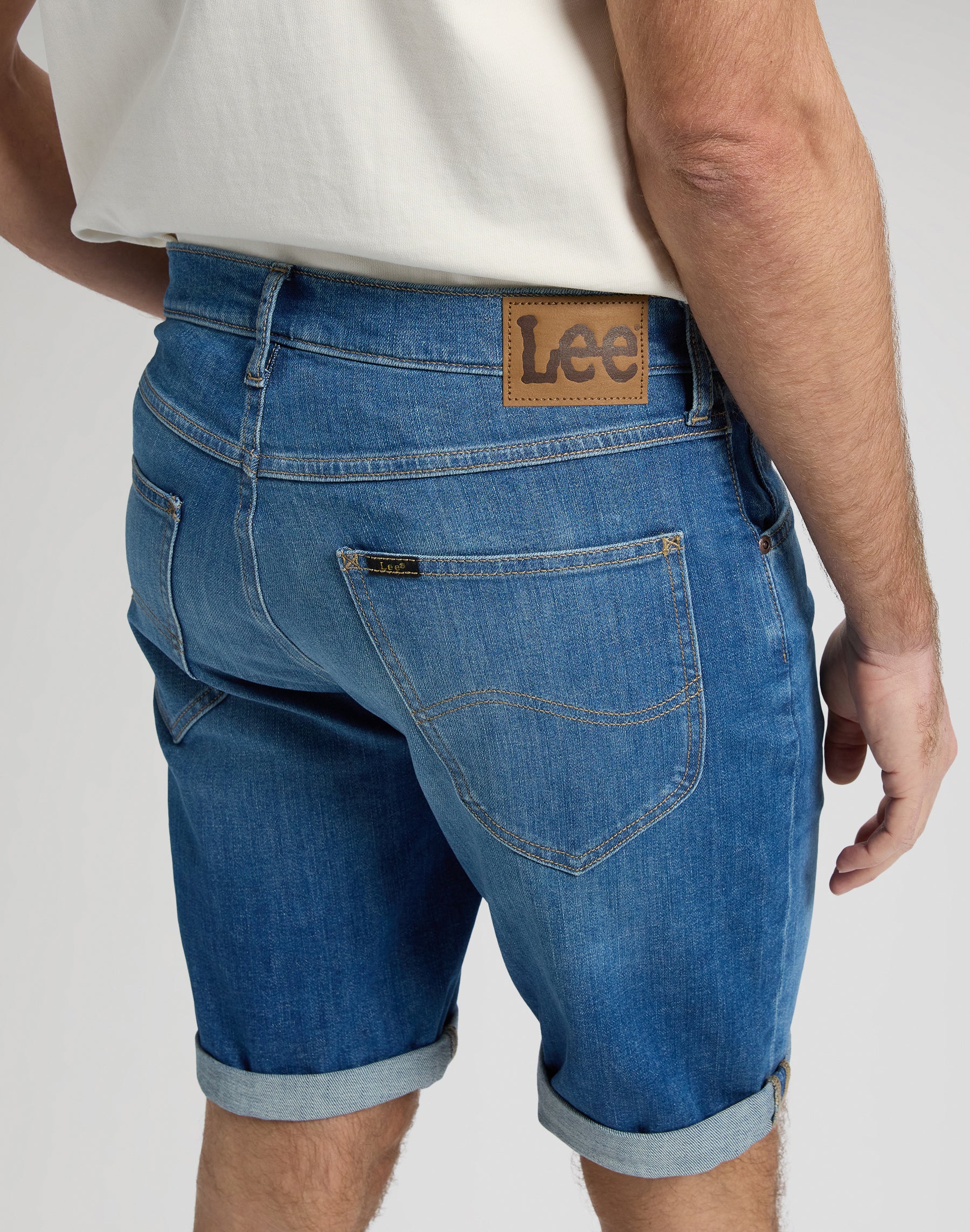 5 Pocket Short in Bud Jeansshorts Lee