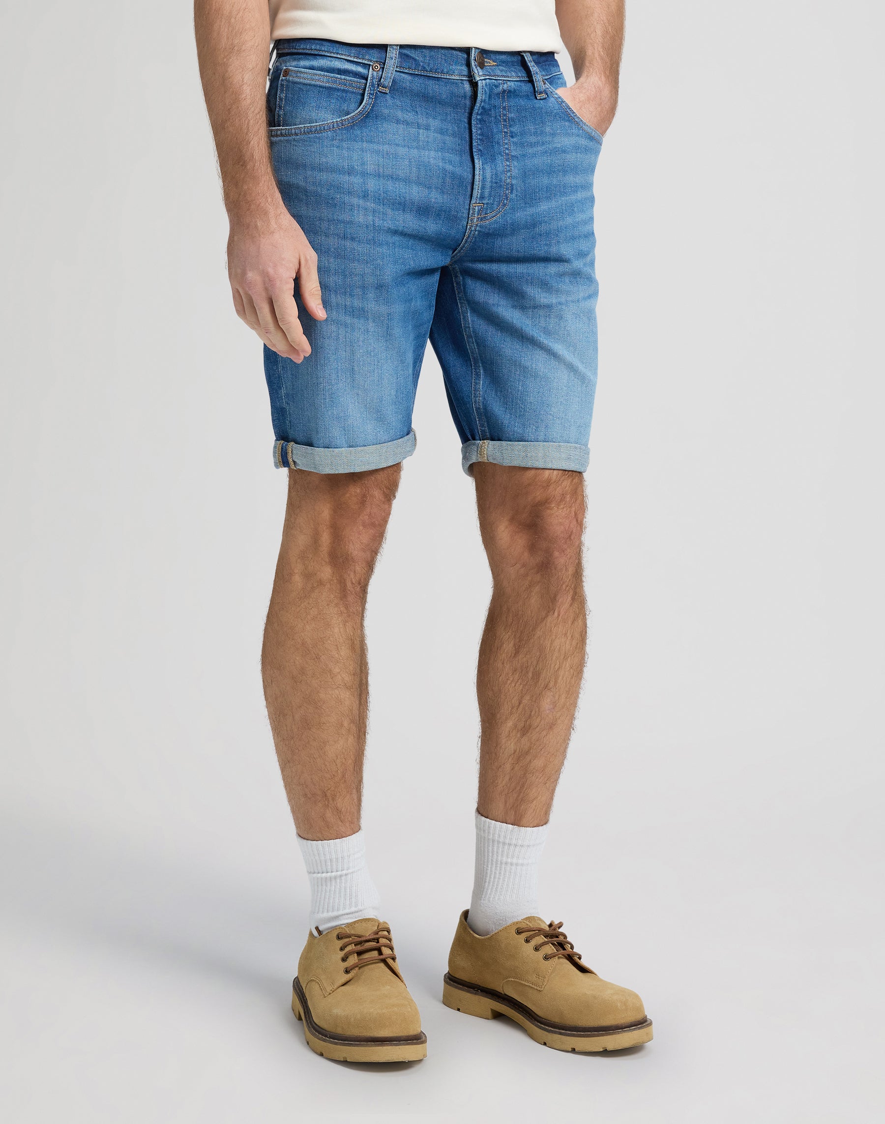 5 Pocket Short in Bud Jeansshorts Lee