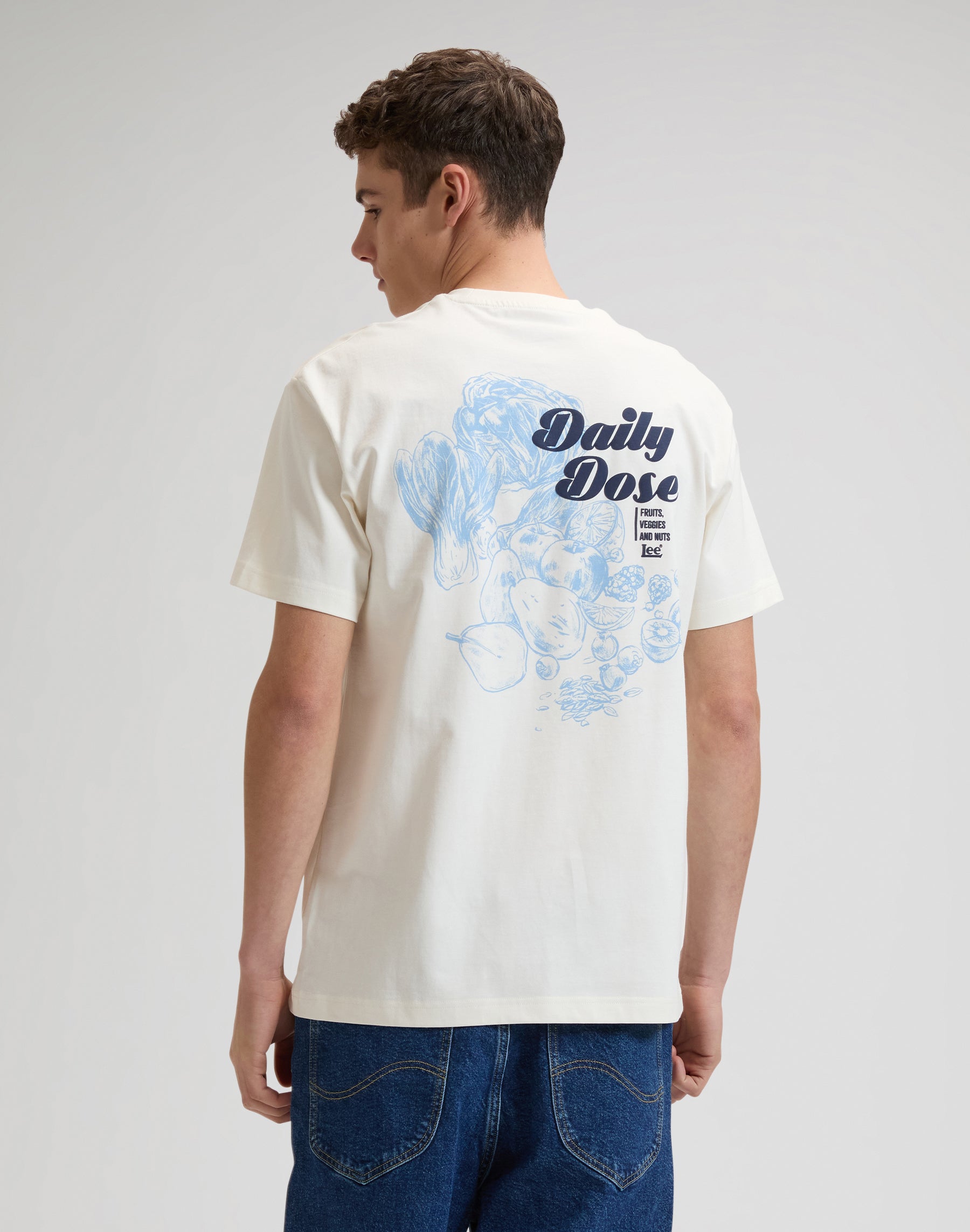 Daily Dose Tee in Natural