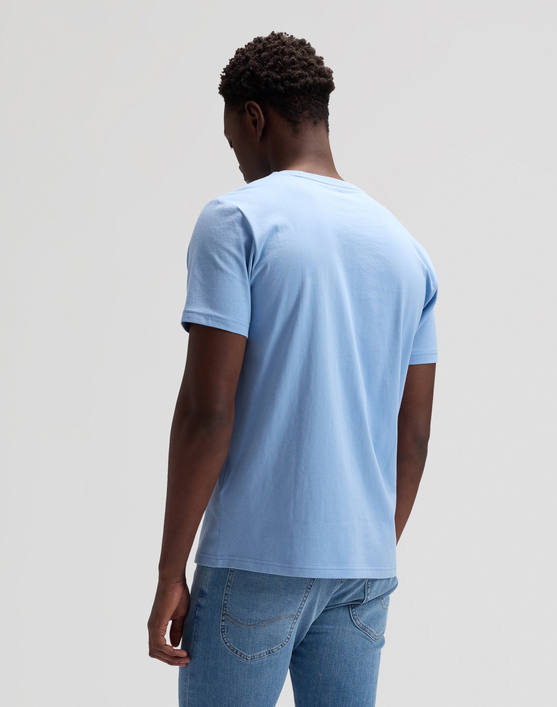 Ss Patch Logo Tee in Halogen