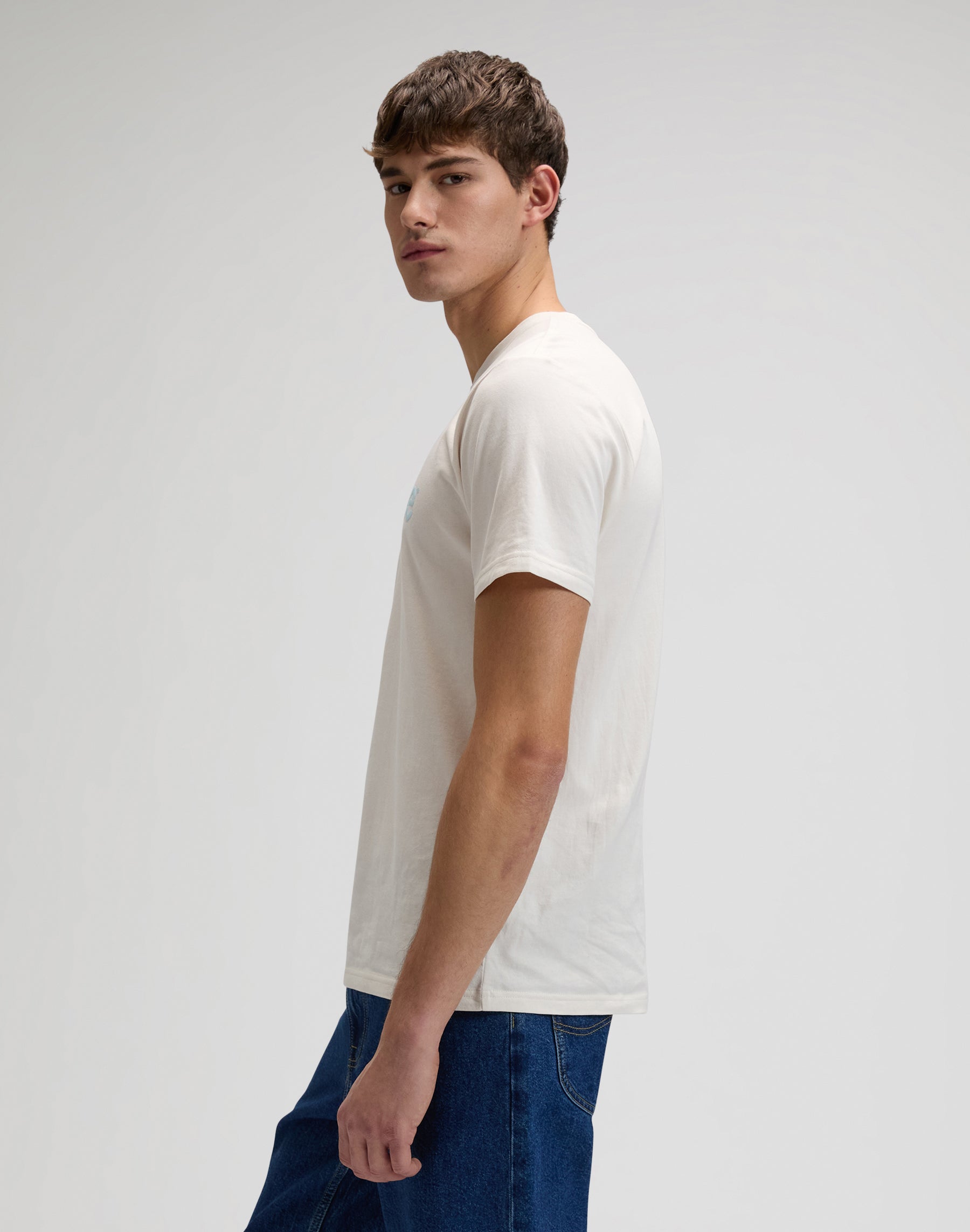 Medium Wobbly Lee Tee in Natural