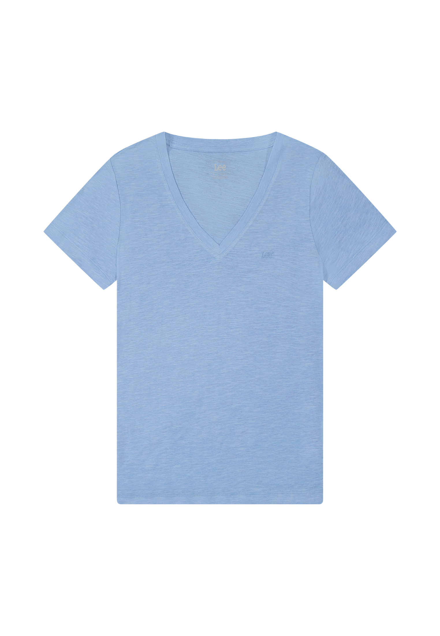 V Neck Tee in Halogen