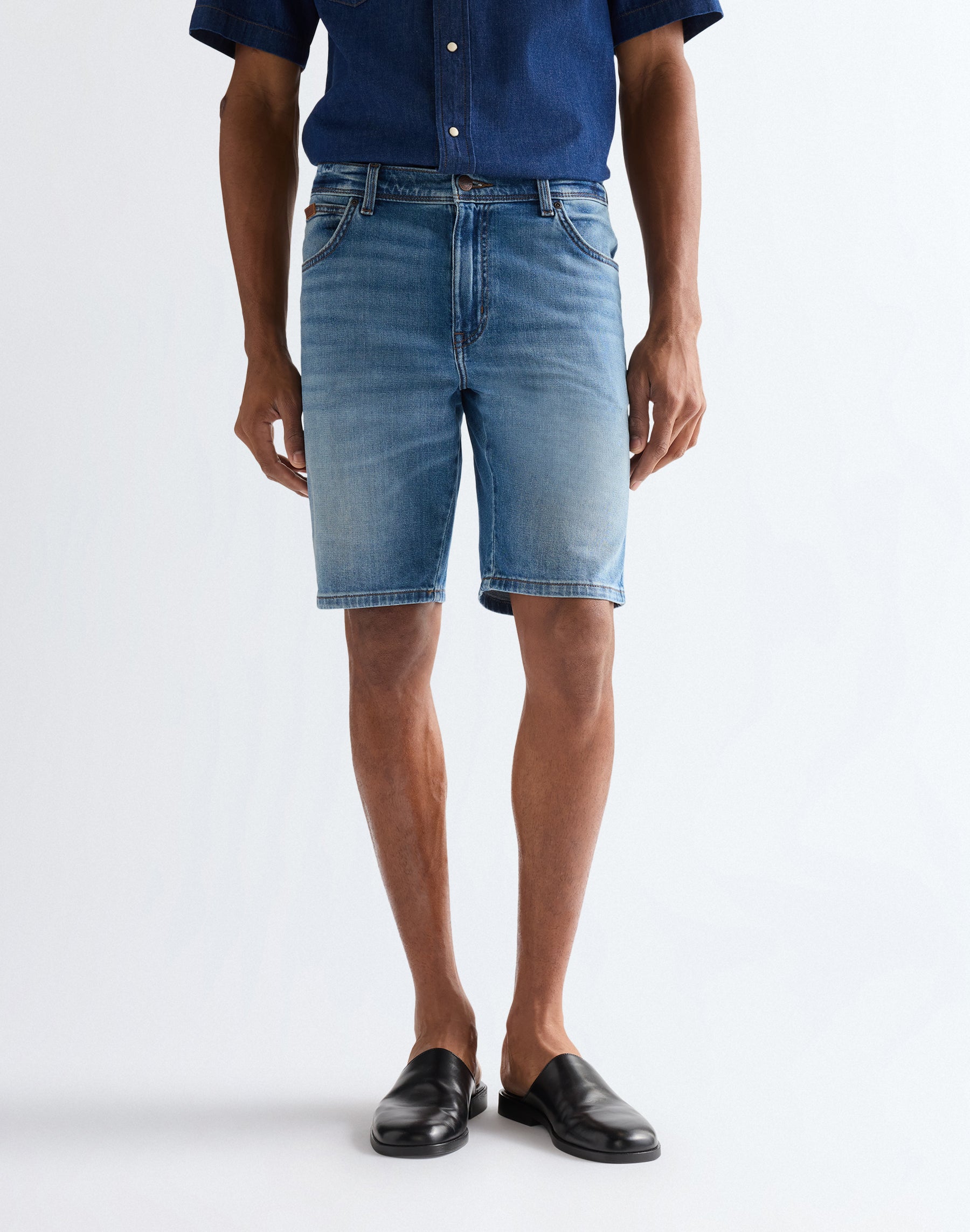 Texas Shorts in Harbor Blue Jeansshorts Wrangler