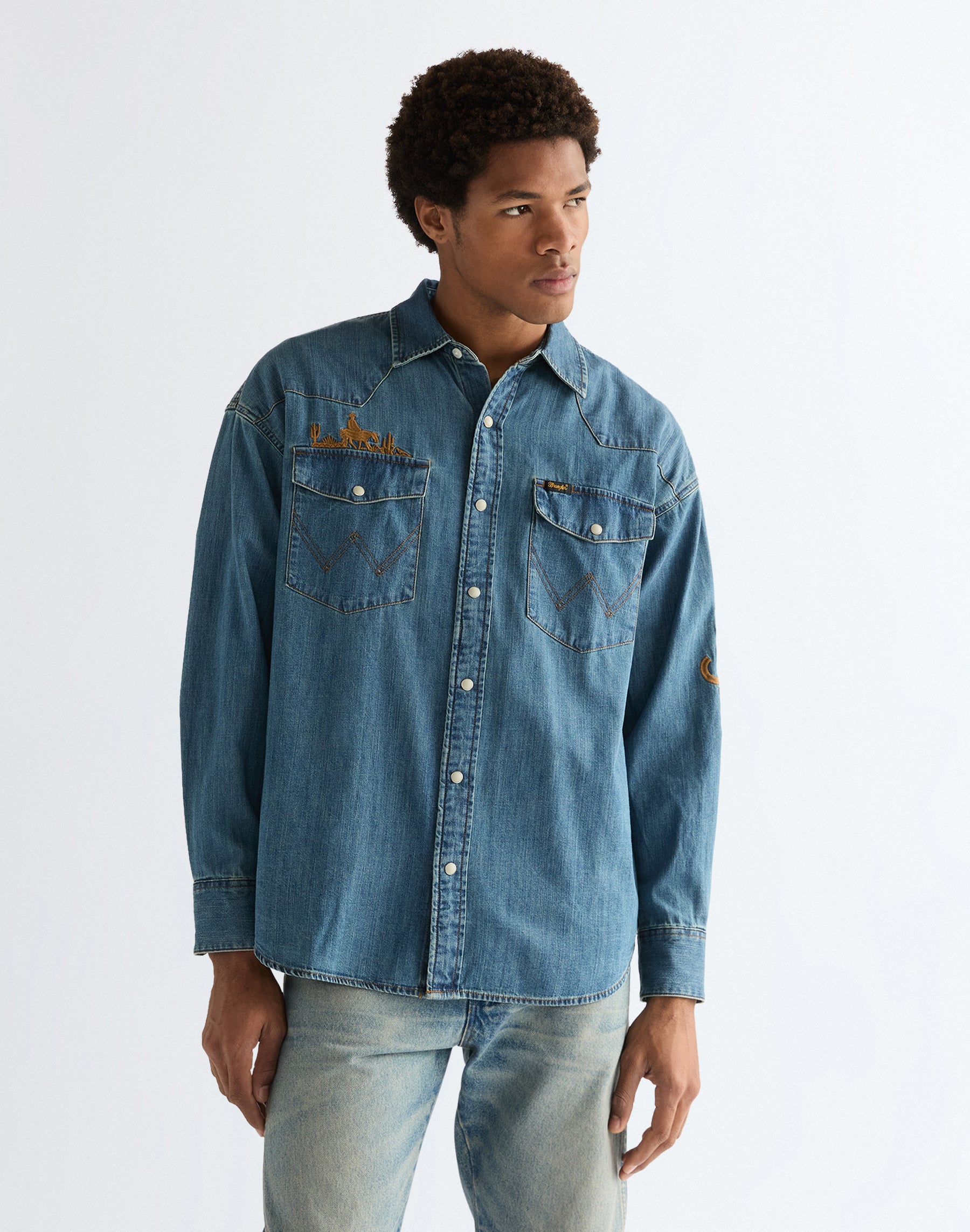 Western Shirt in Trail Blazer Hemden Wrangler