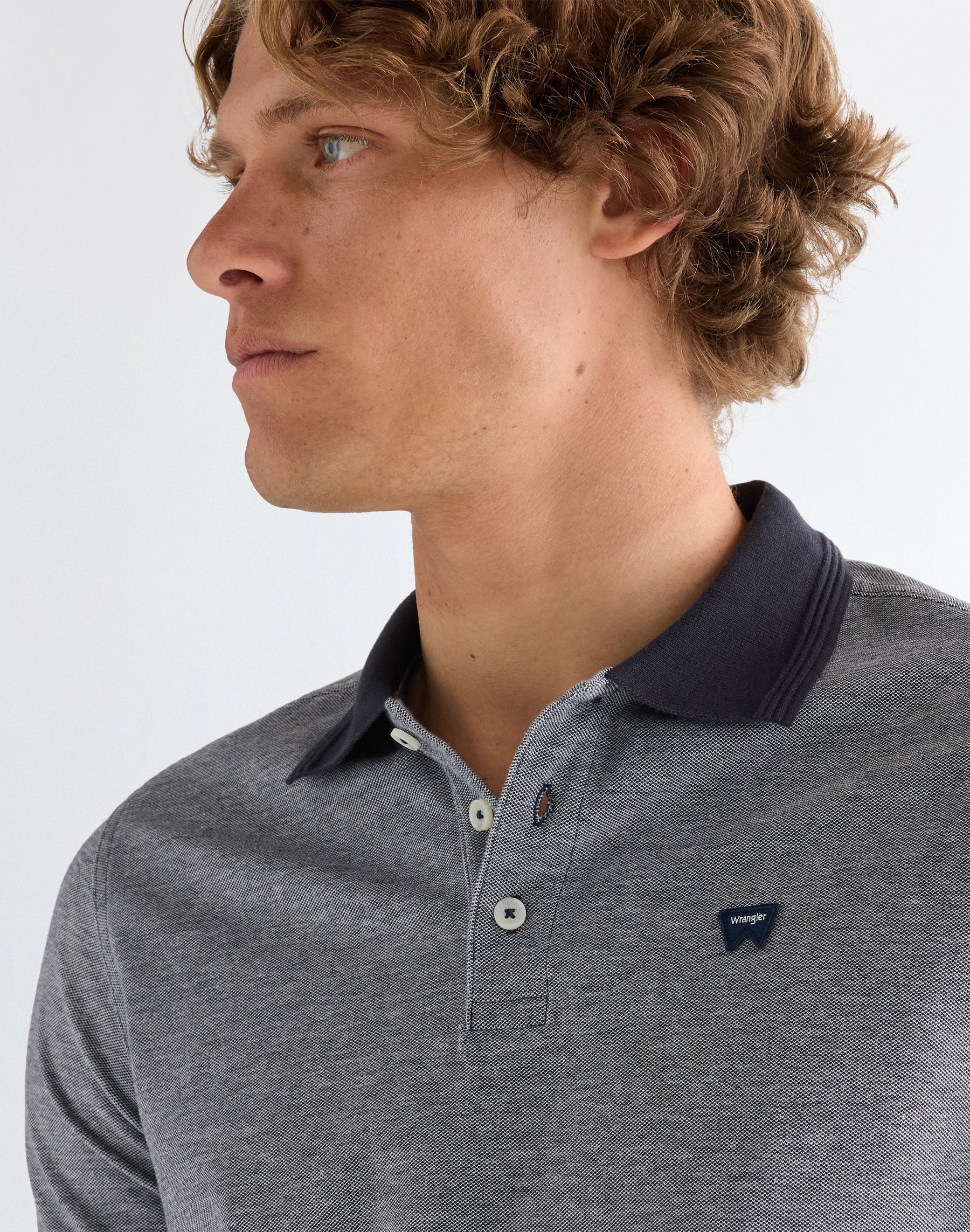 Refined Polo Shirt in Dark Navy T-Shirts Wrangler