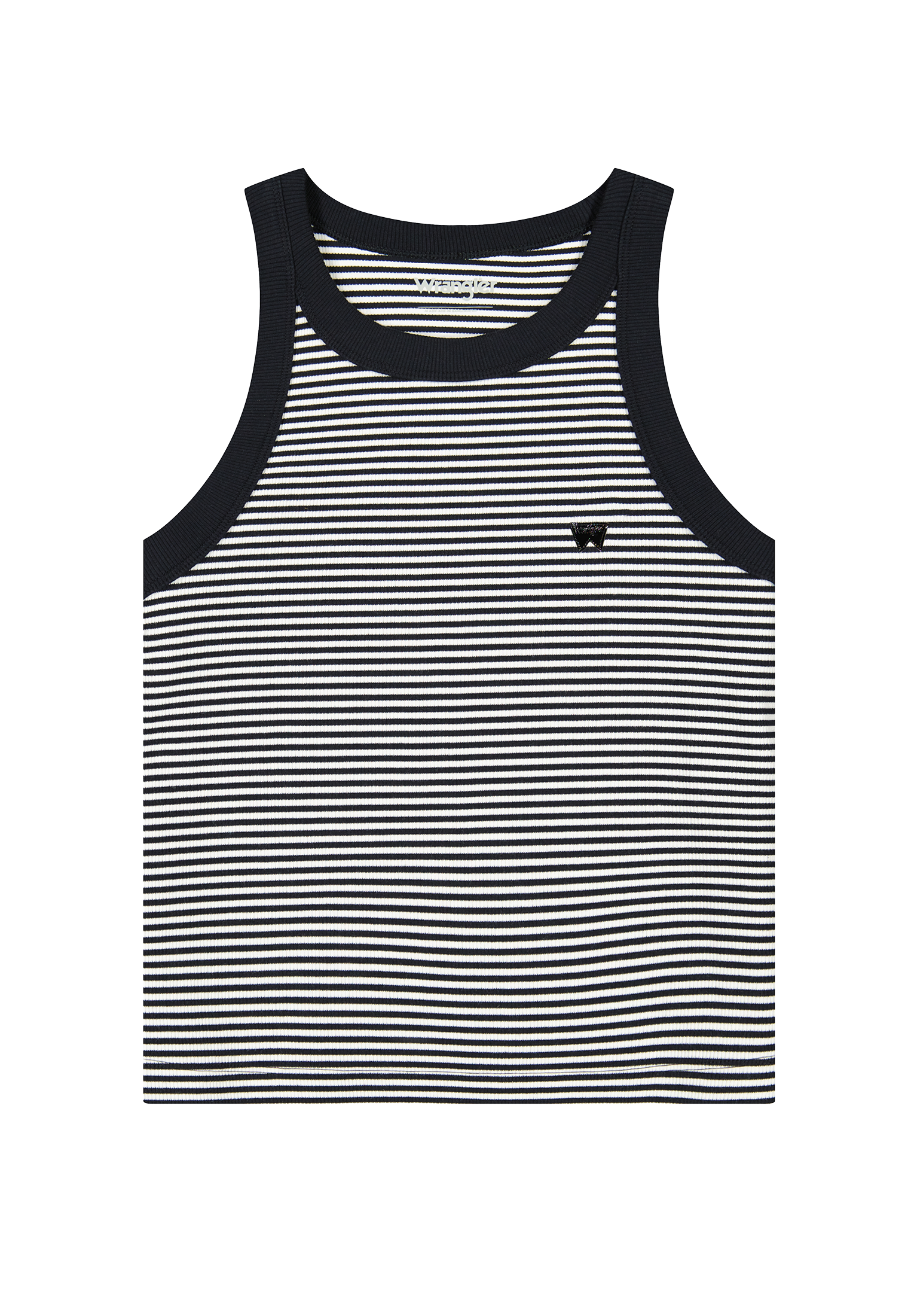 Ringer Tank in Black T-Shirts Wrangler
