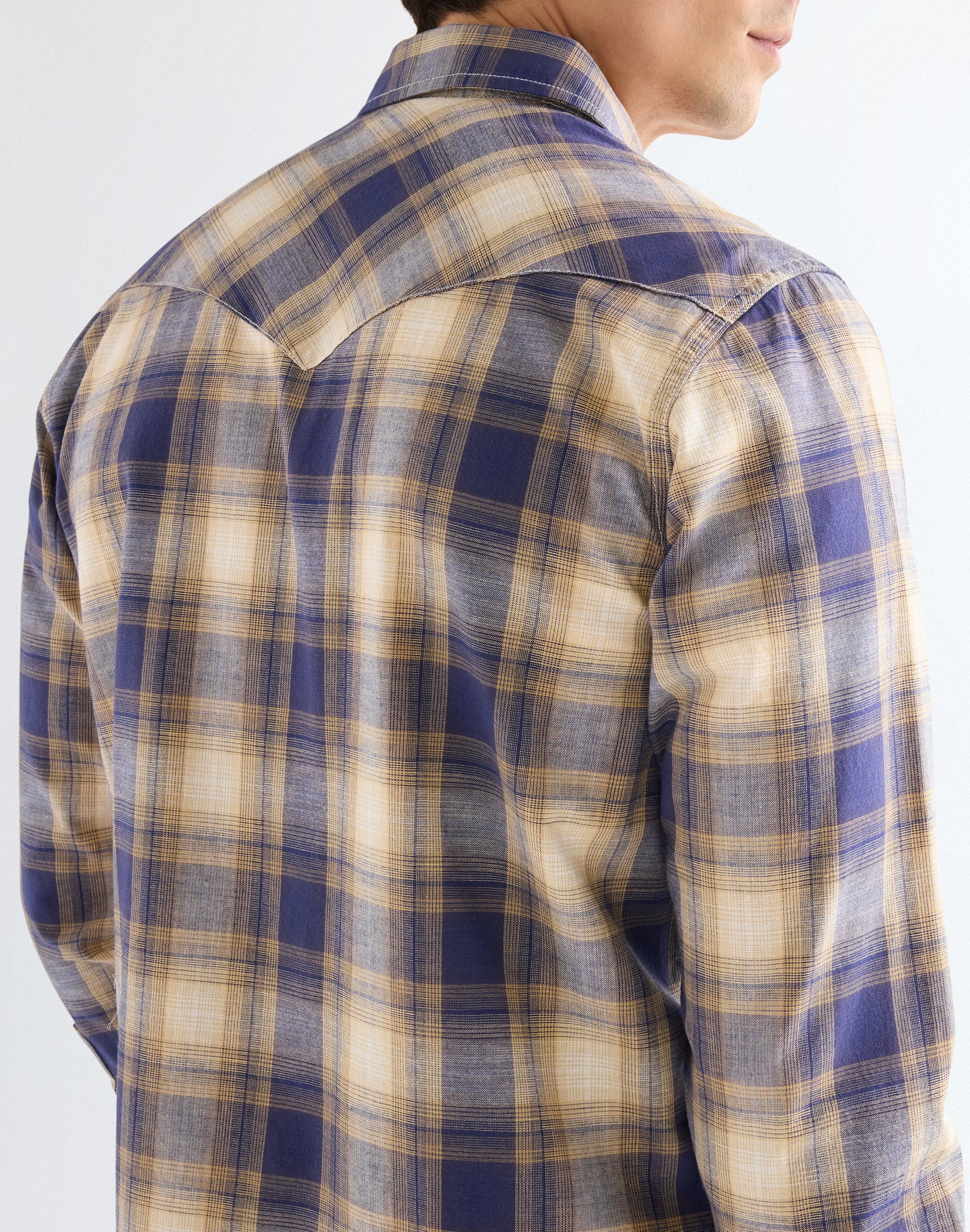 Western Indigo Shirt in Mood Indigo Hemden Wrangler