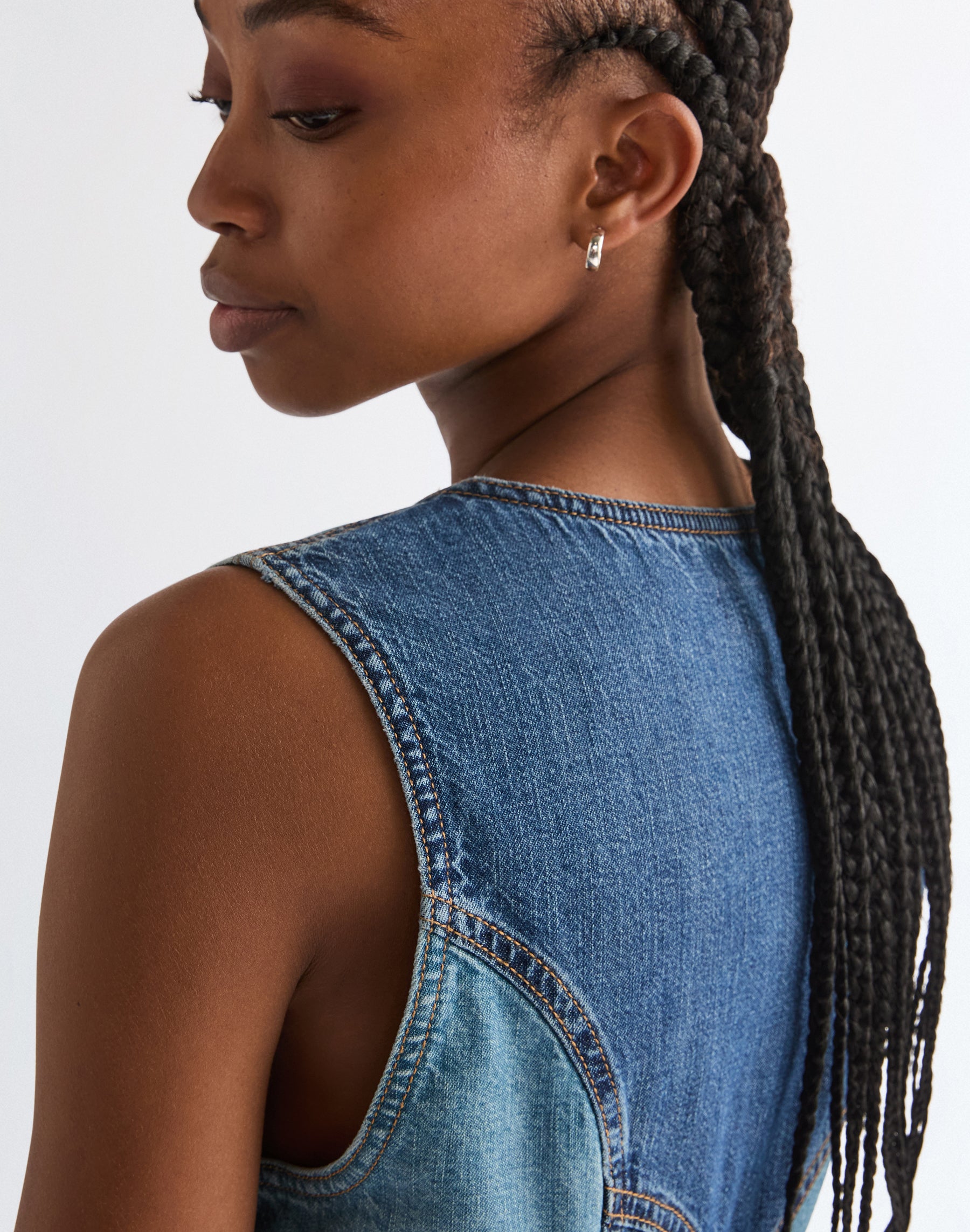 Vest Dress in Patchwork Kleider Wrangler