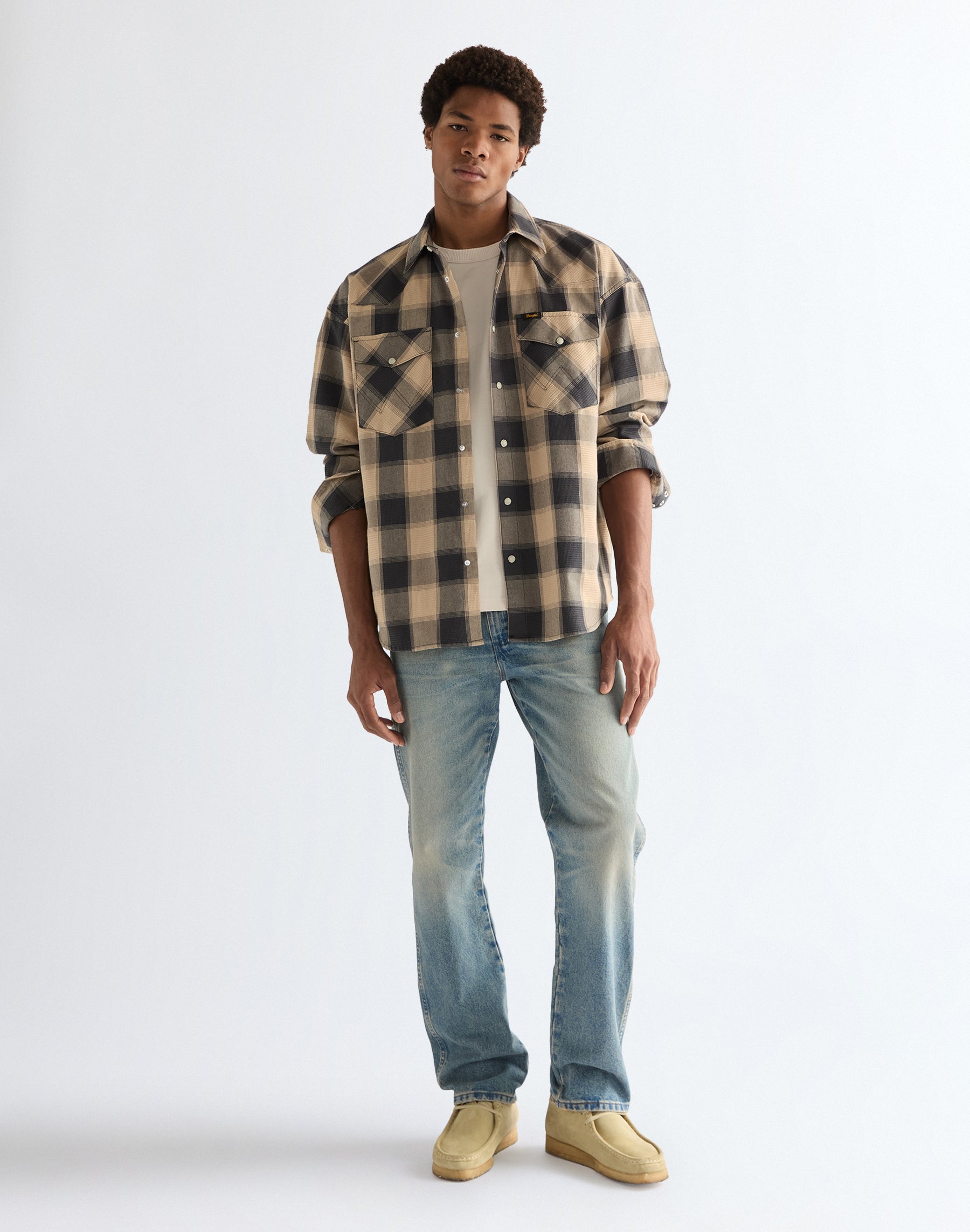 13Mwz in Mudstone Jeans Wrangler