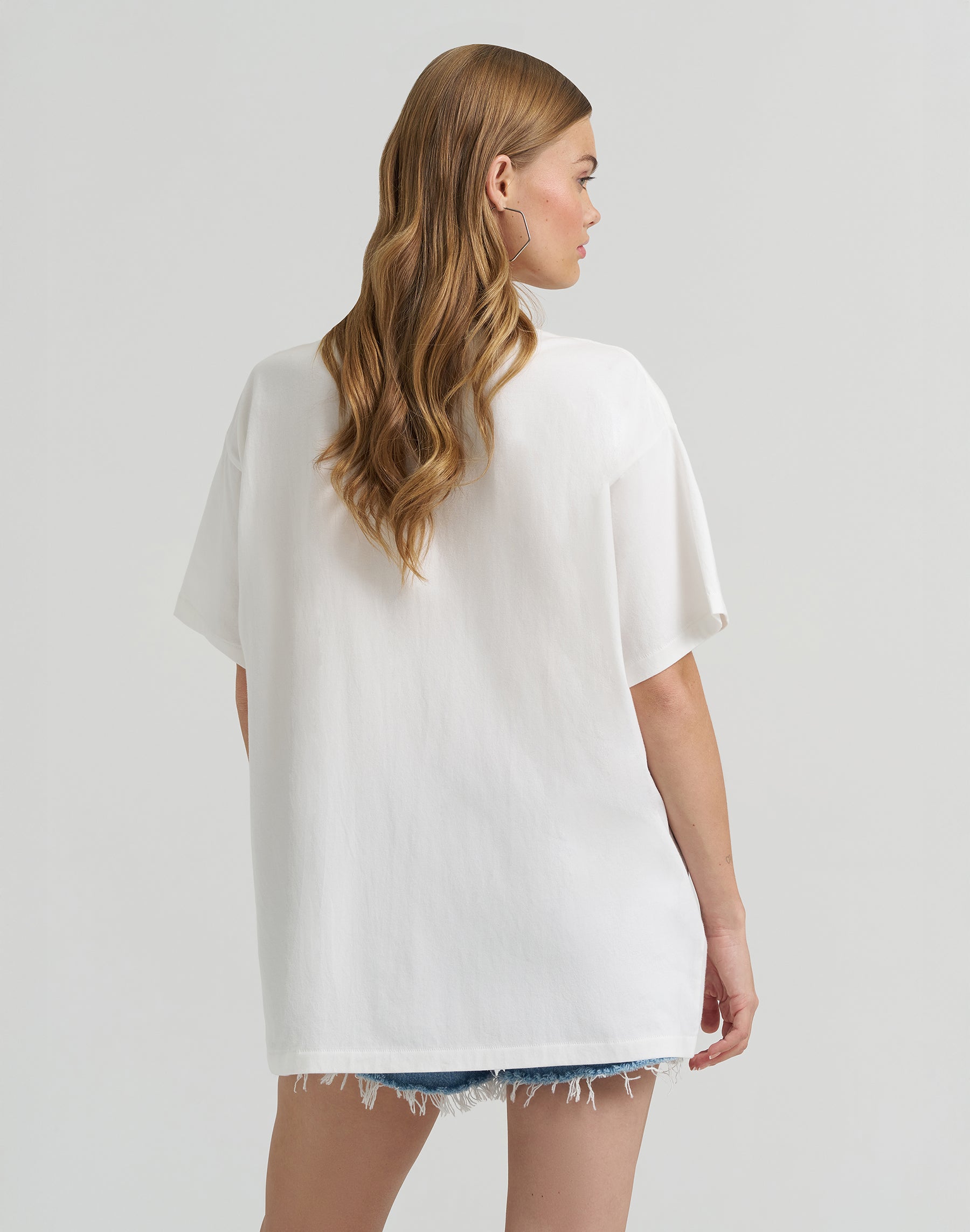 Giddy Up Tee in White T-Shirts Wrangler