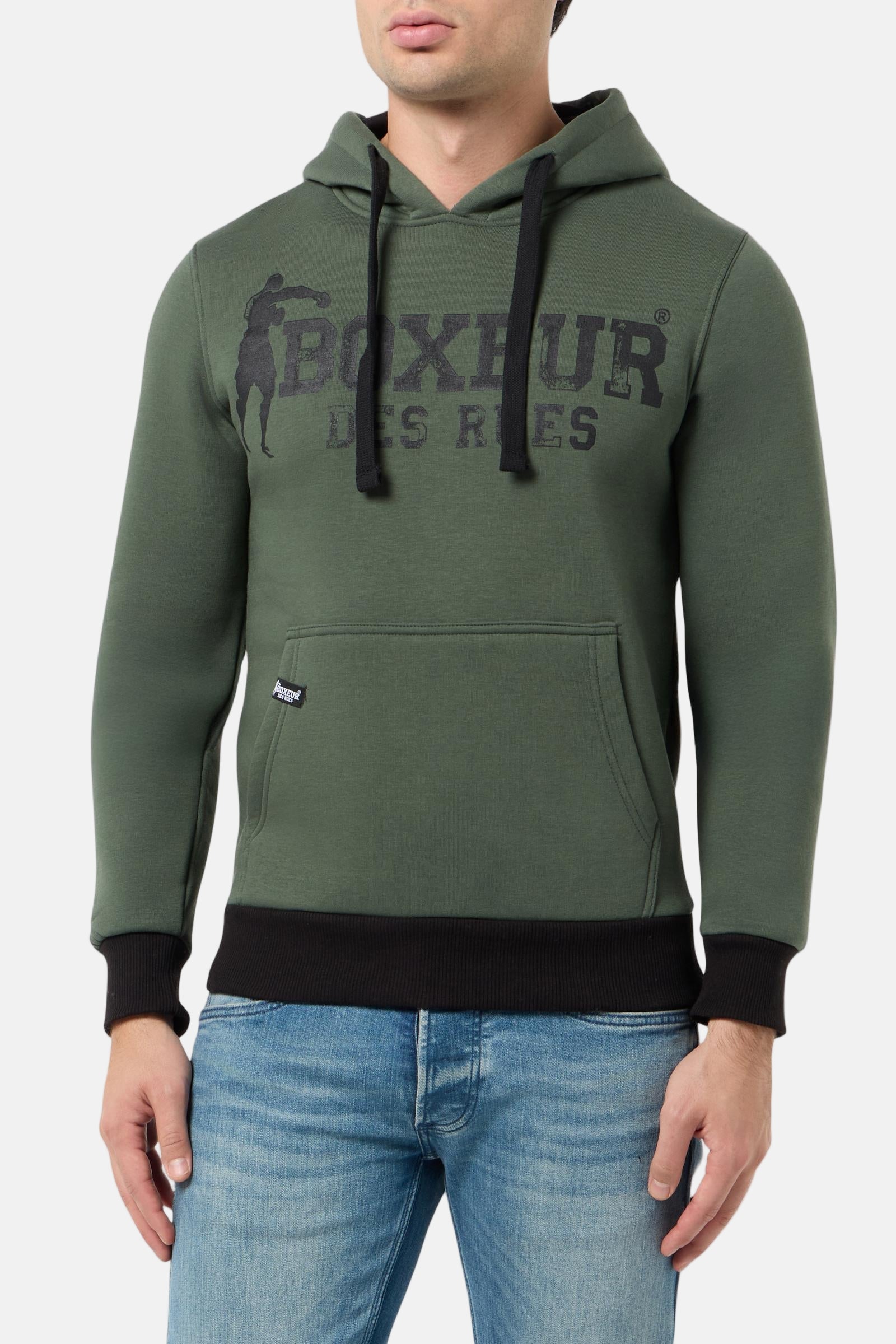 Hooded Sweatshirt in Sage