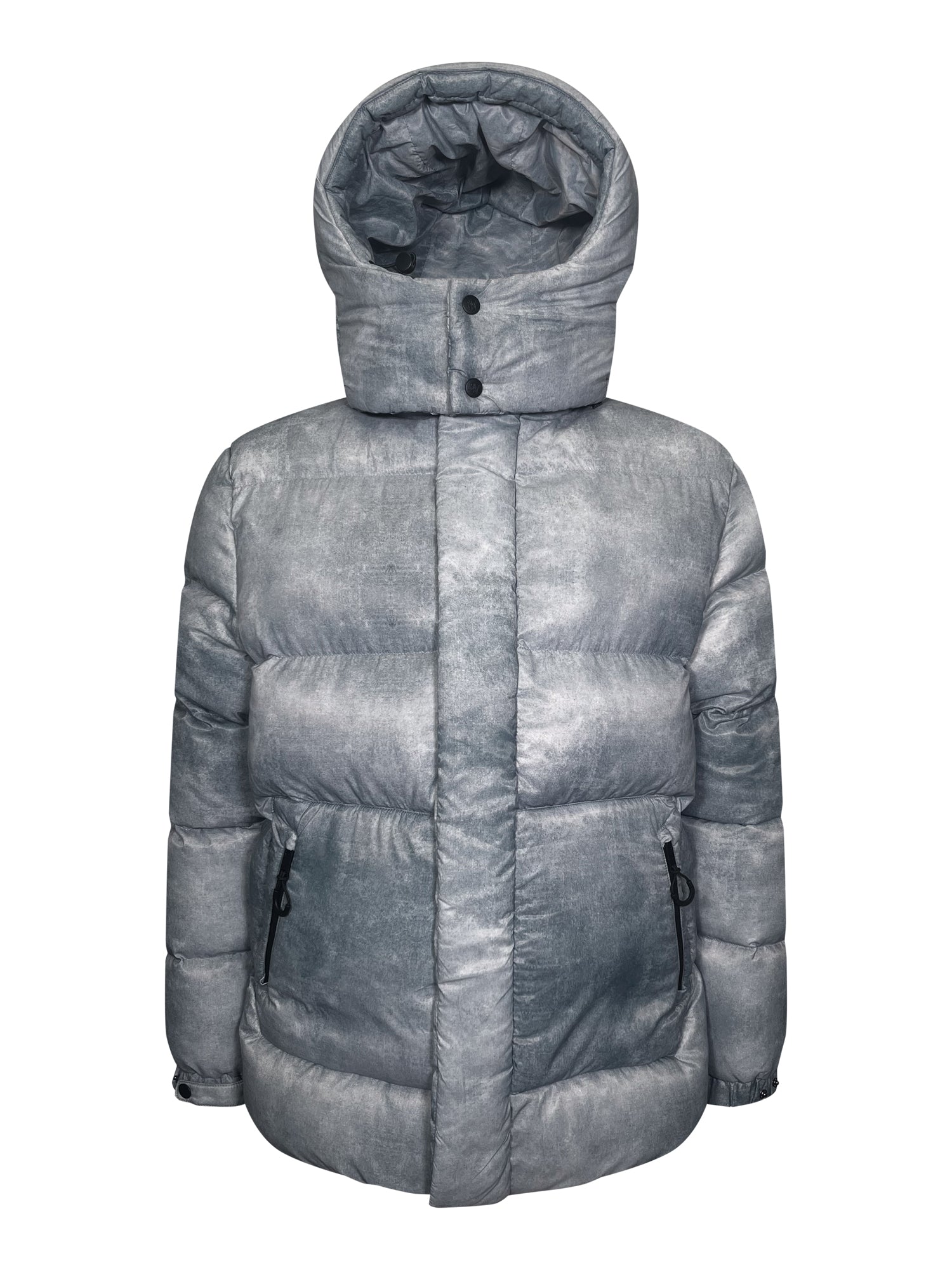 Puffer Jacket in Light Grey