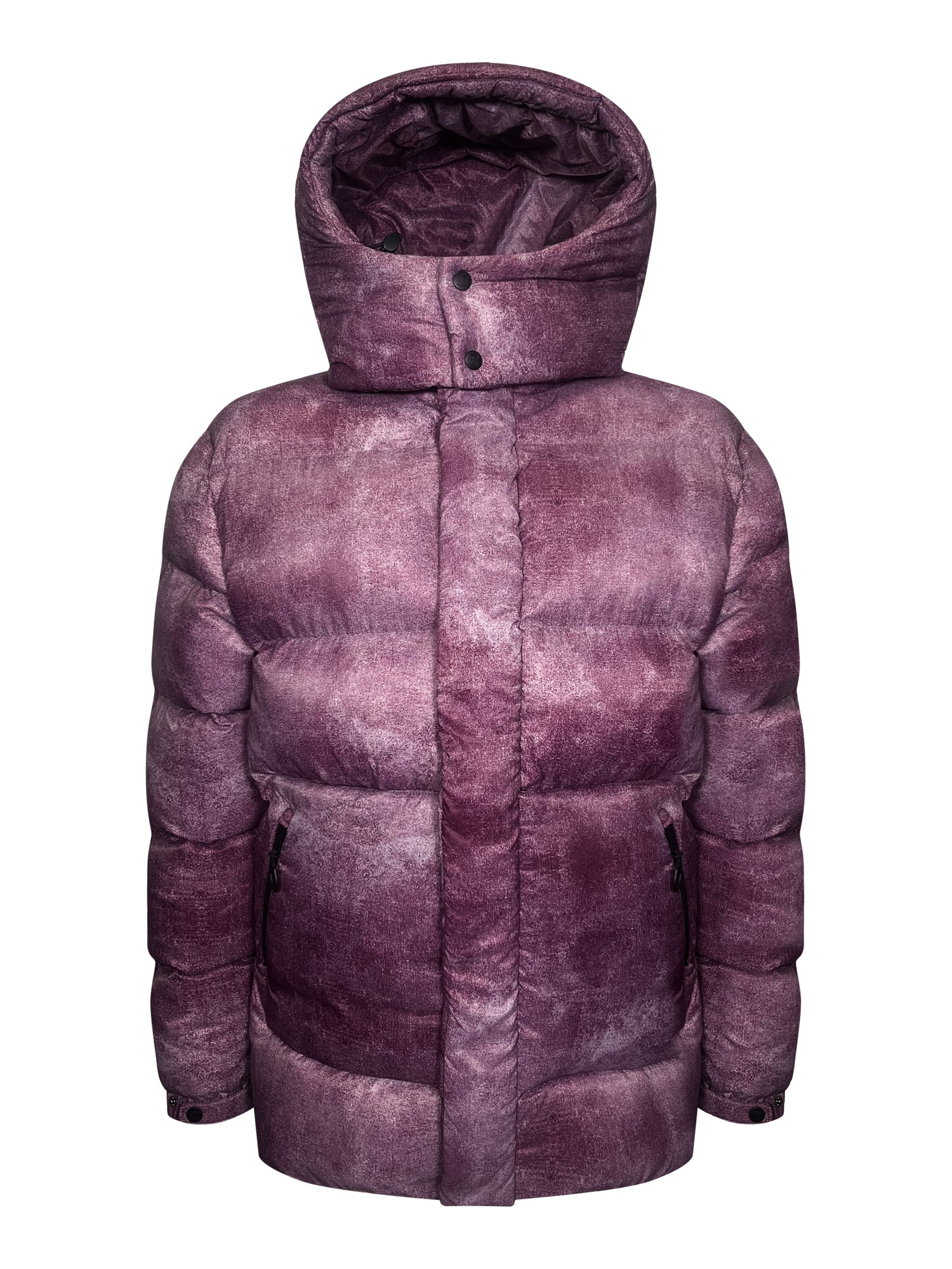 Puffer Jacket in Burgundy