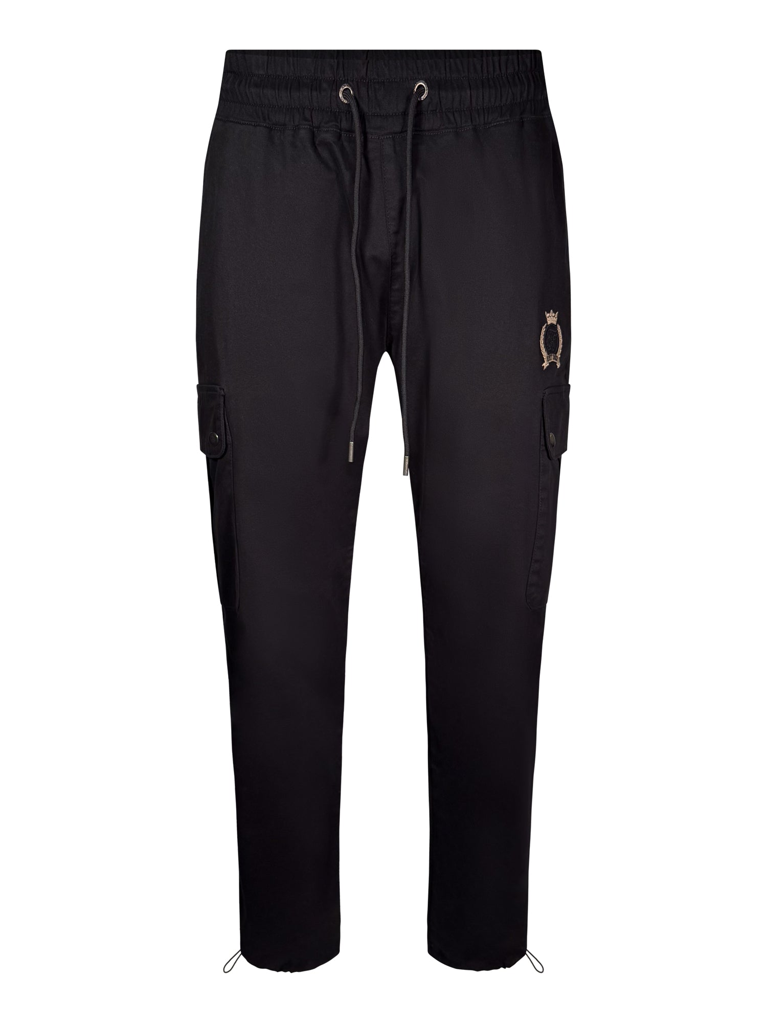 Loose Fit Cargos in Black Hosen SikSilk