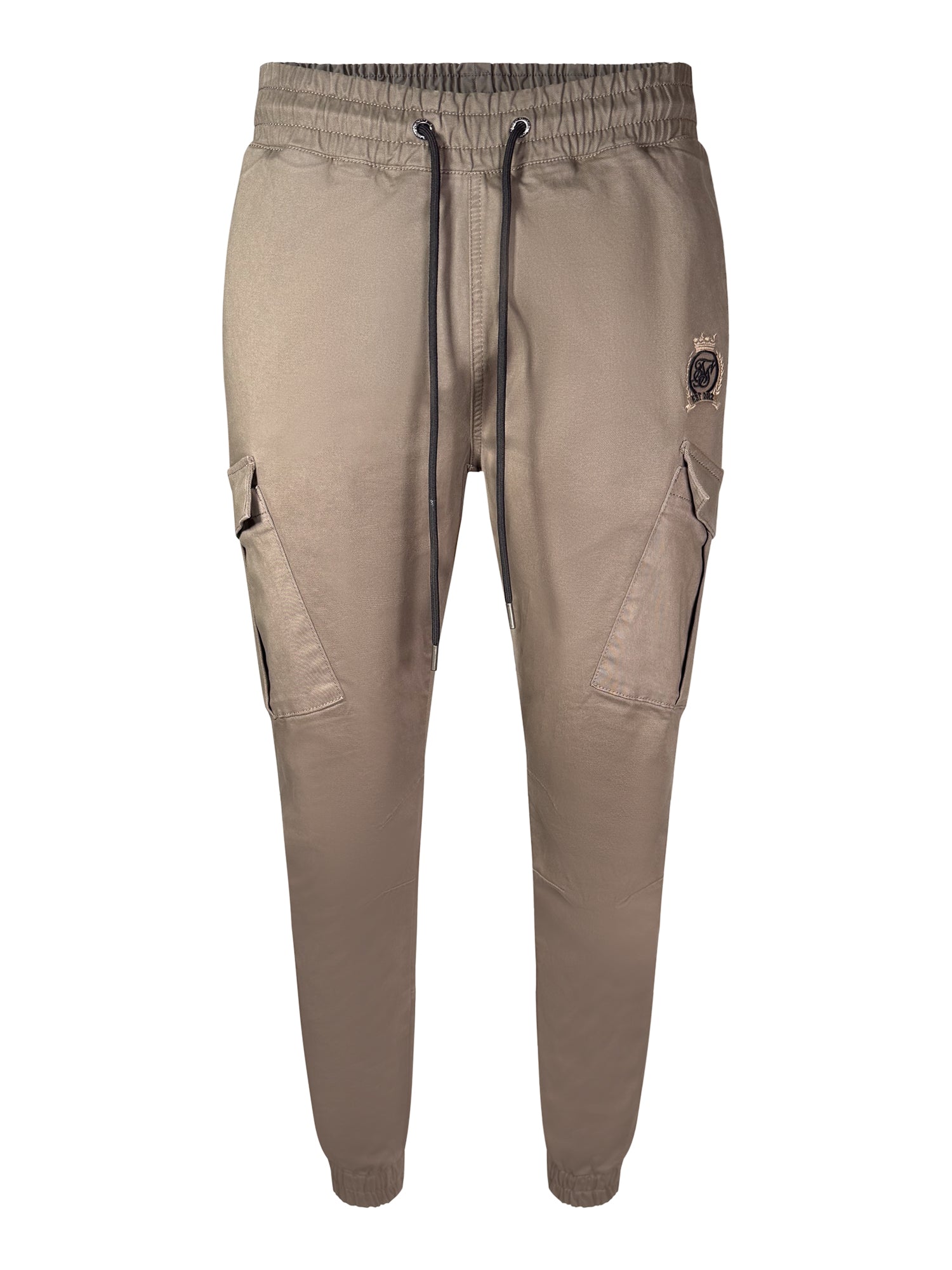 Slim Fit Cargos in Brown Hosen SikSilk