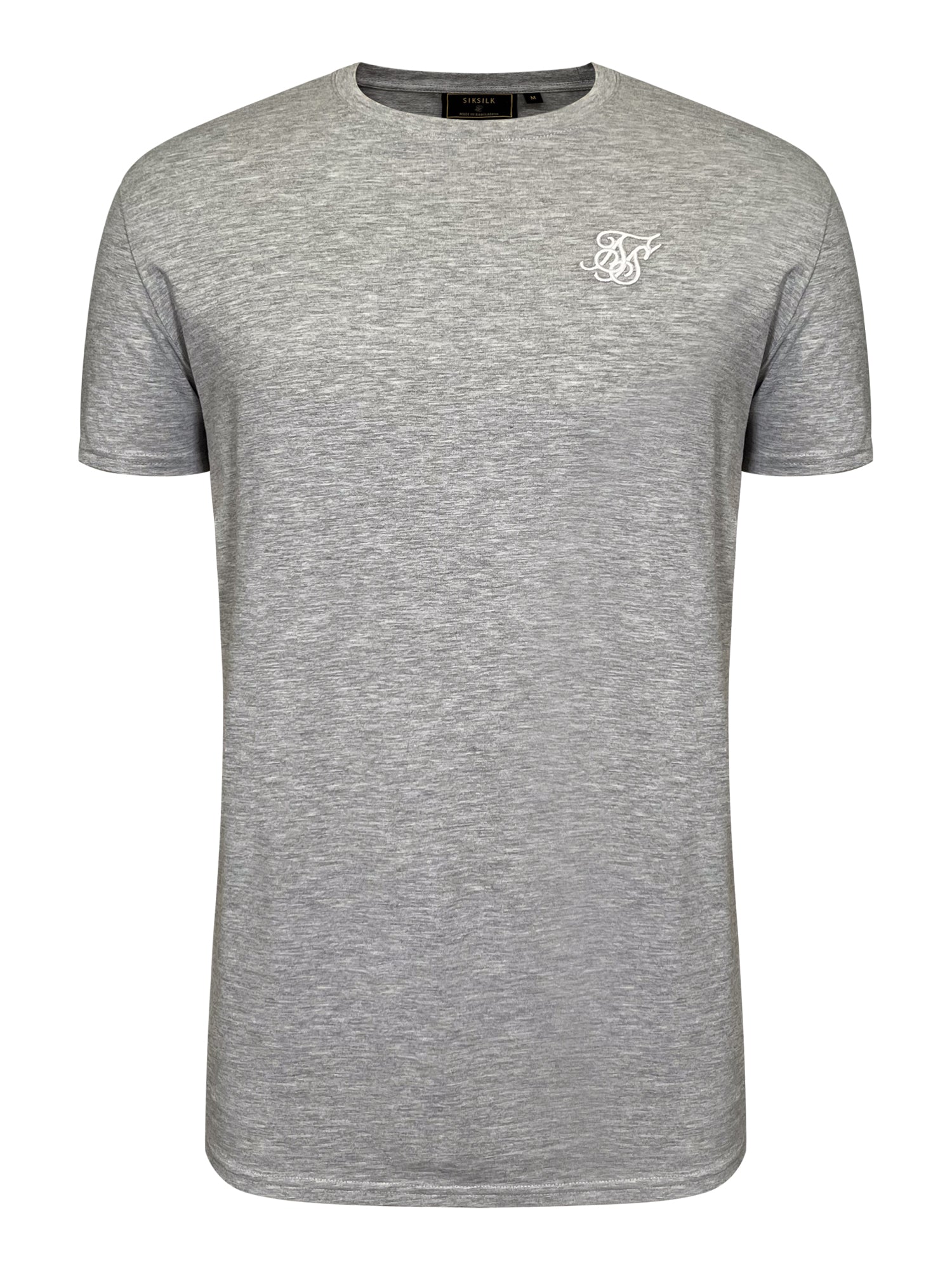 Essentials T-Shirt in Grey Marl T-Shirts SikSilk