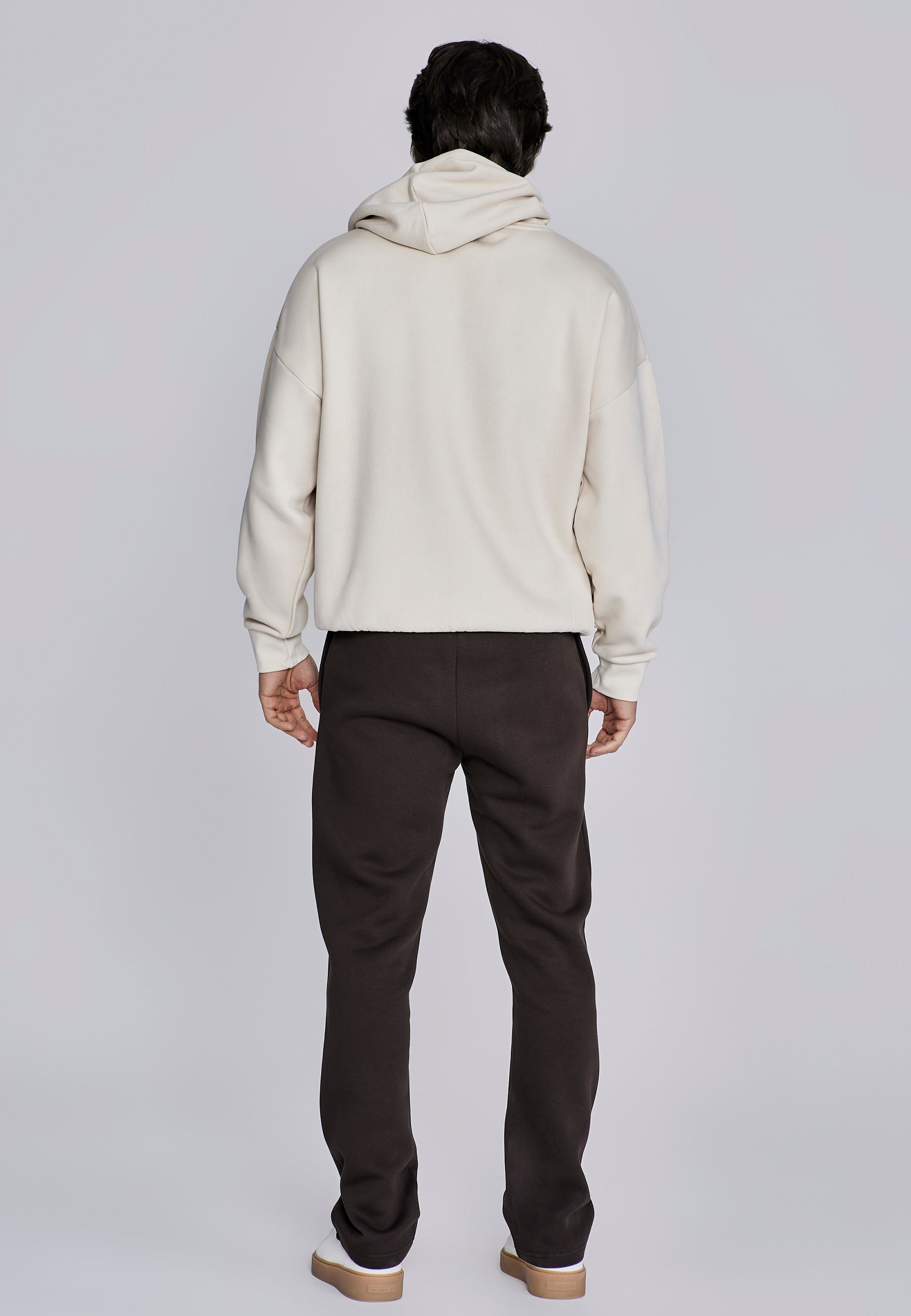 Essentials Hoodie in Ecru Kapuzenpullover SikSilk