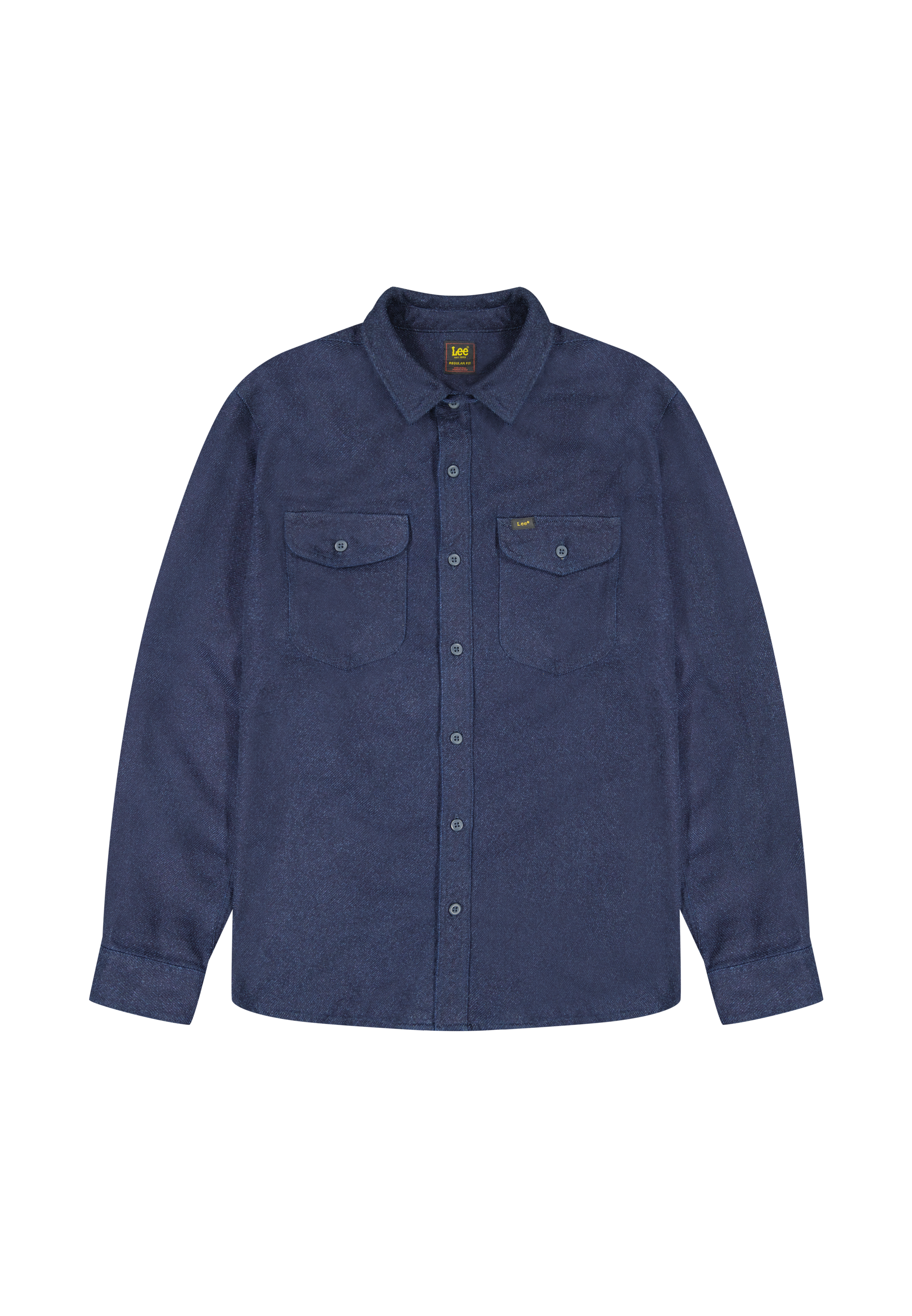 Workwear Shirt in Indigo Jaspe Hemden Lee