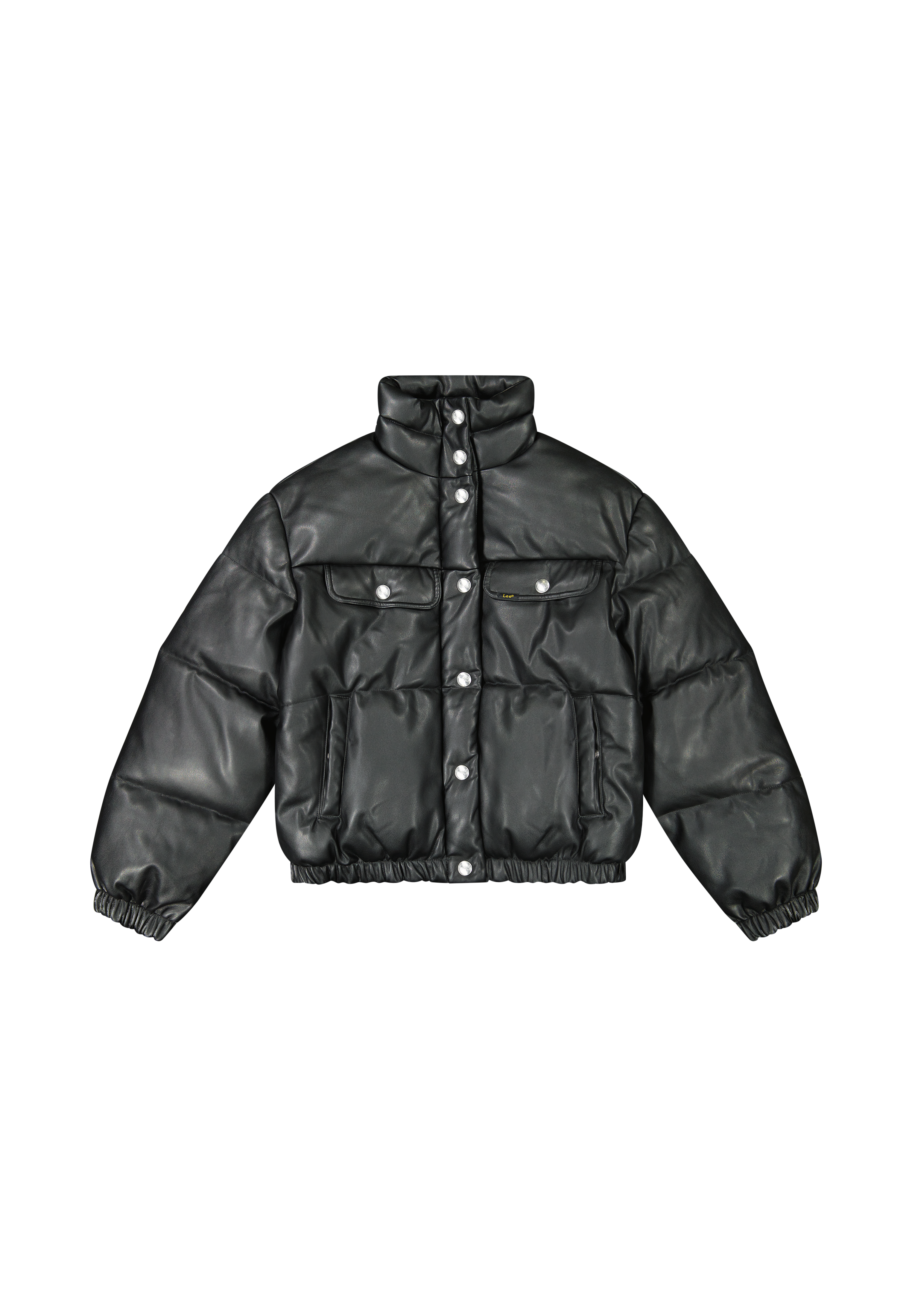 Rider Puffer Jacket in Unionall Black Jacken Lee