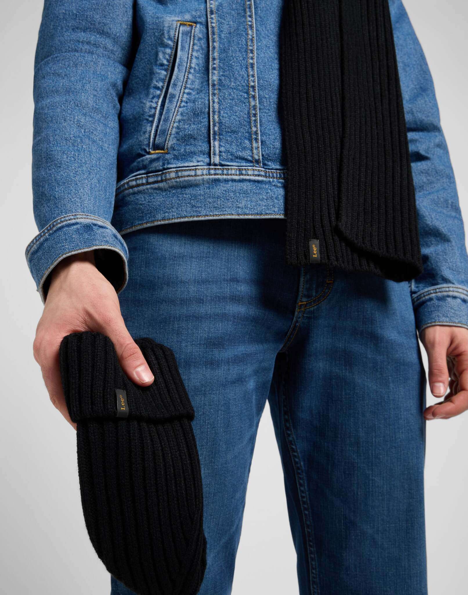 Xmas Pack in Black Schals Lee