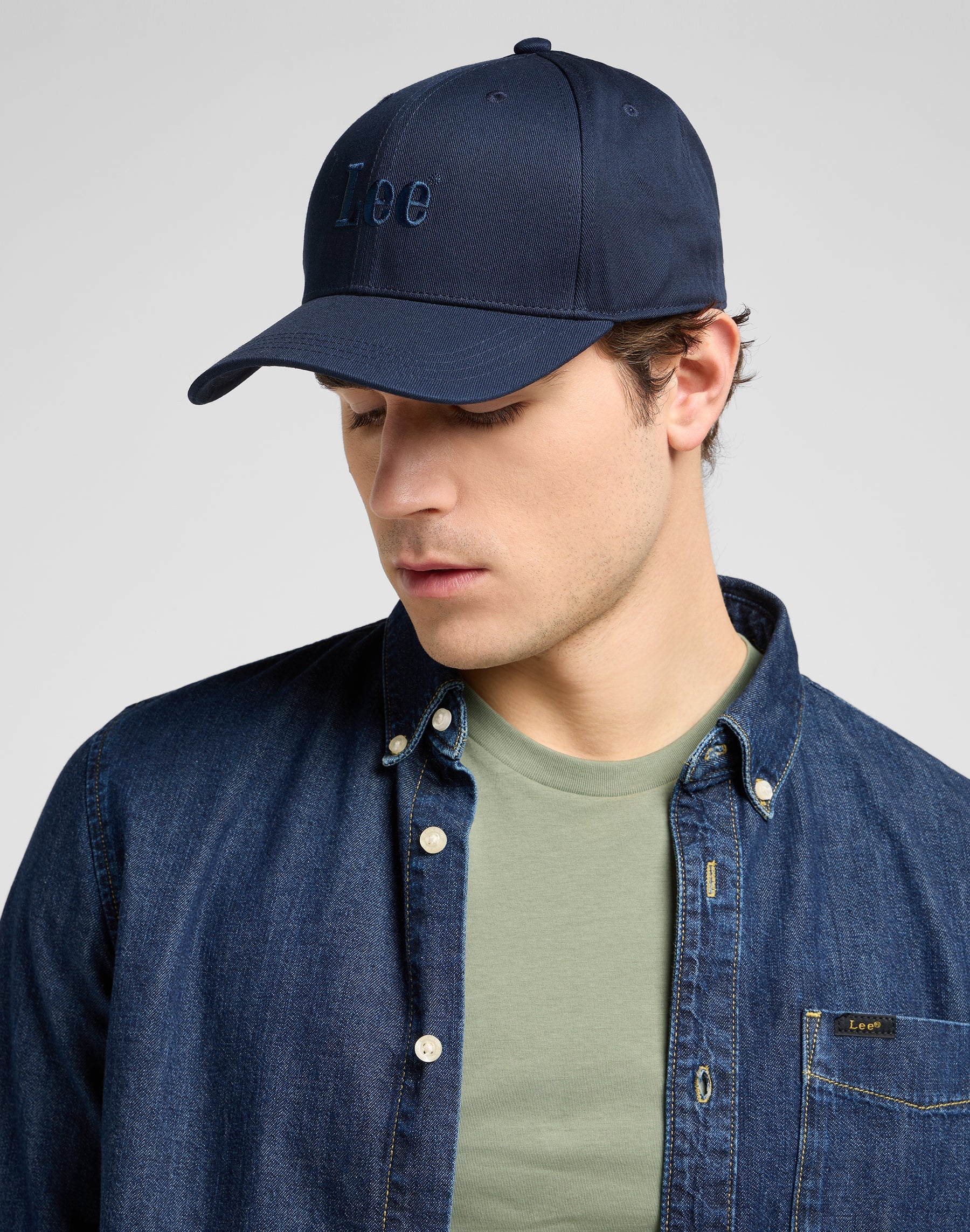 Lee Cap in Rivet Navy Caps Lee