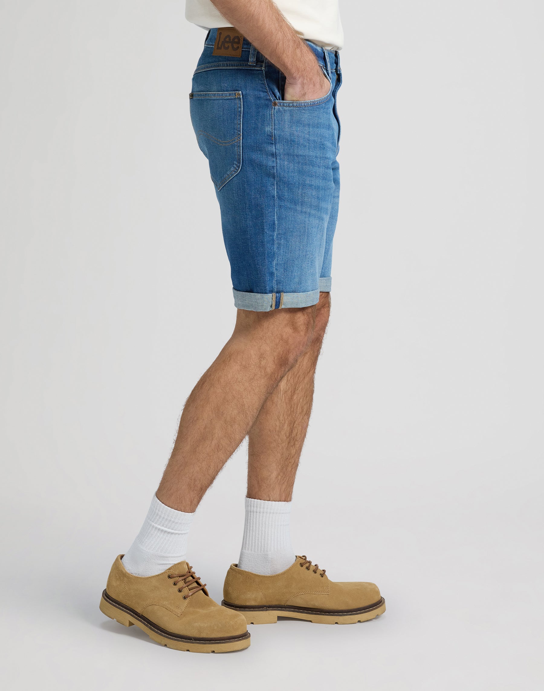 5 Pocket Short in Bud Jeansshorts Lee