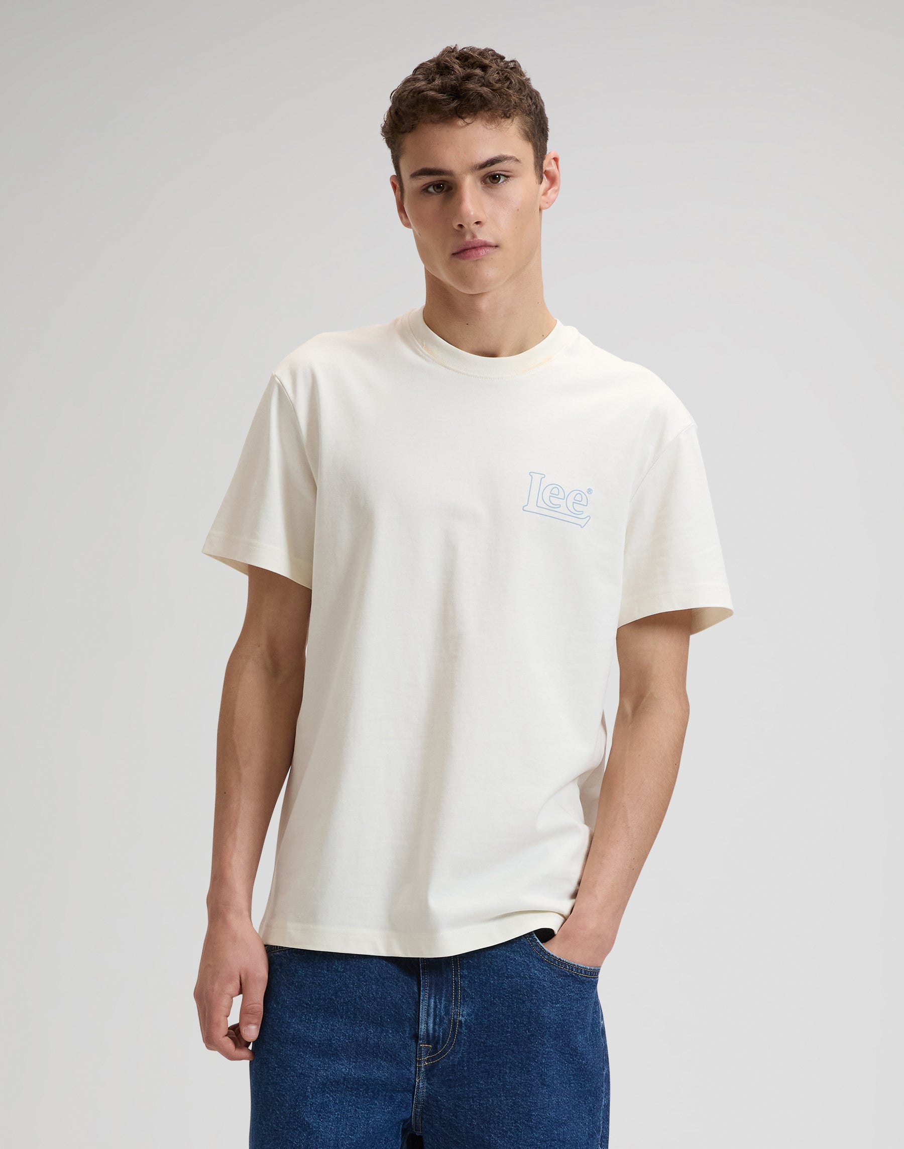 Daily Dose Tee in Natural