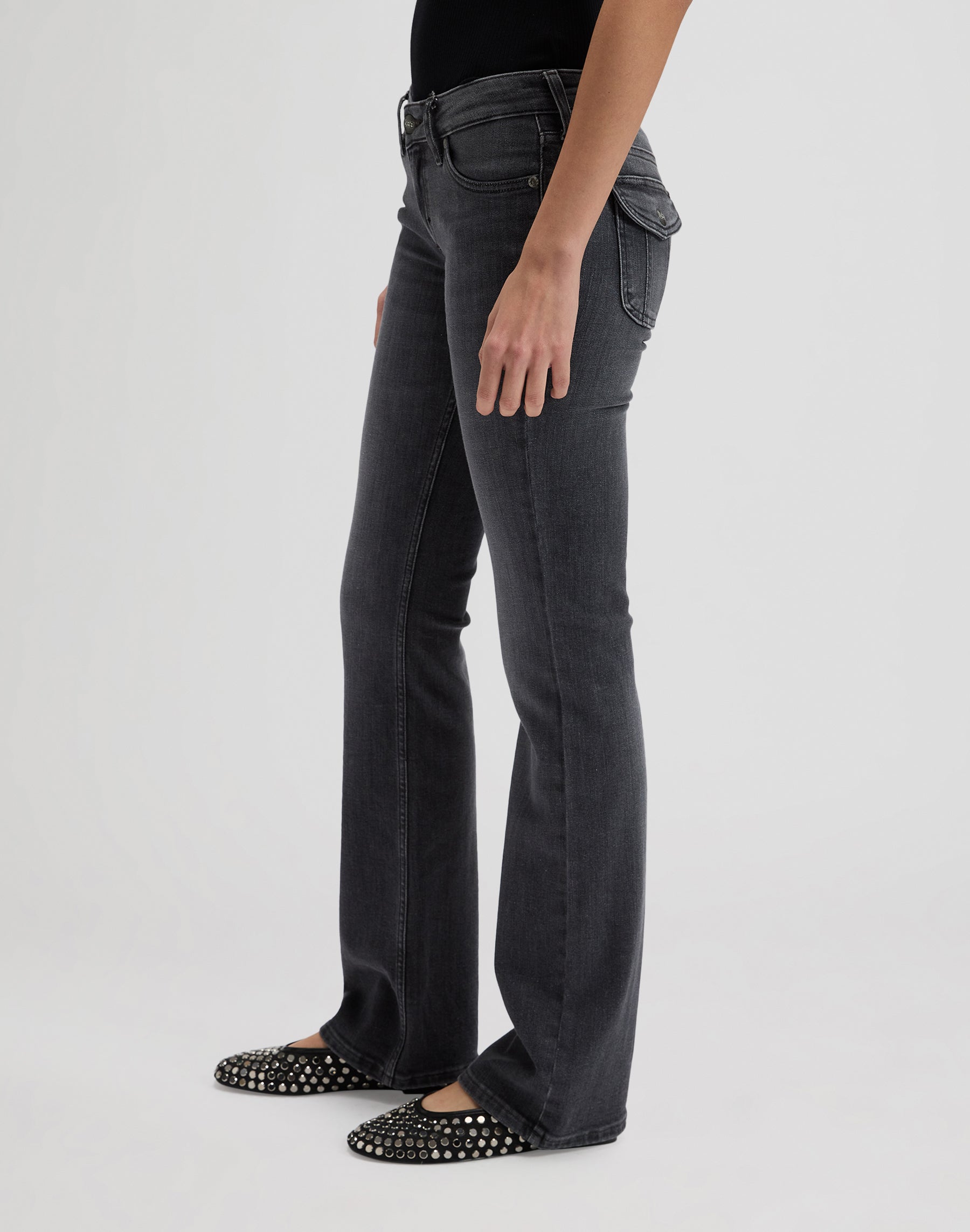 Flap Pocket Jessica in Current Affair Jeans Lee