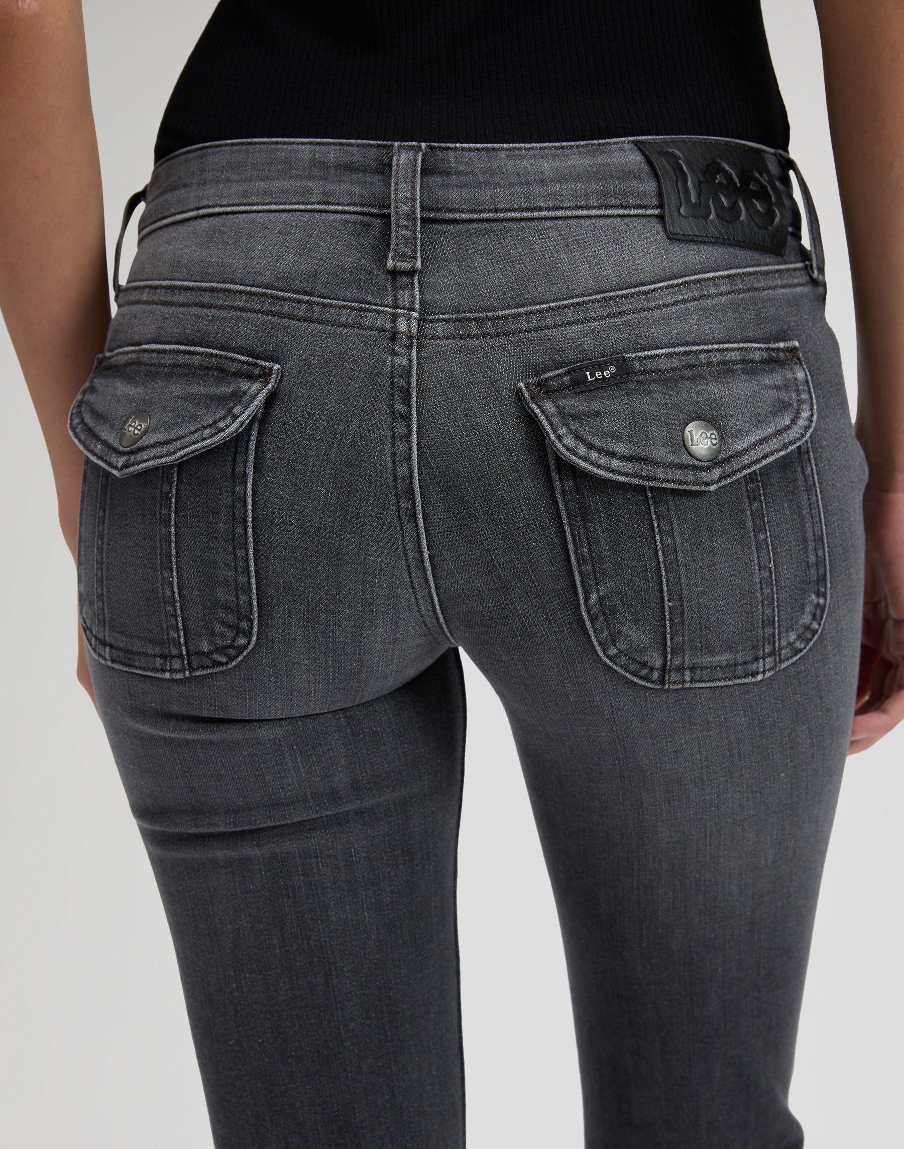 Flap Pocket Jessica in Current Affair Jeans Lee