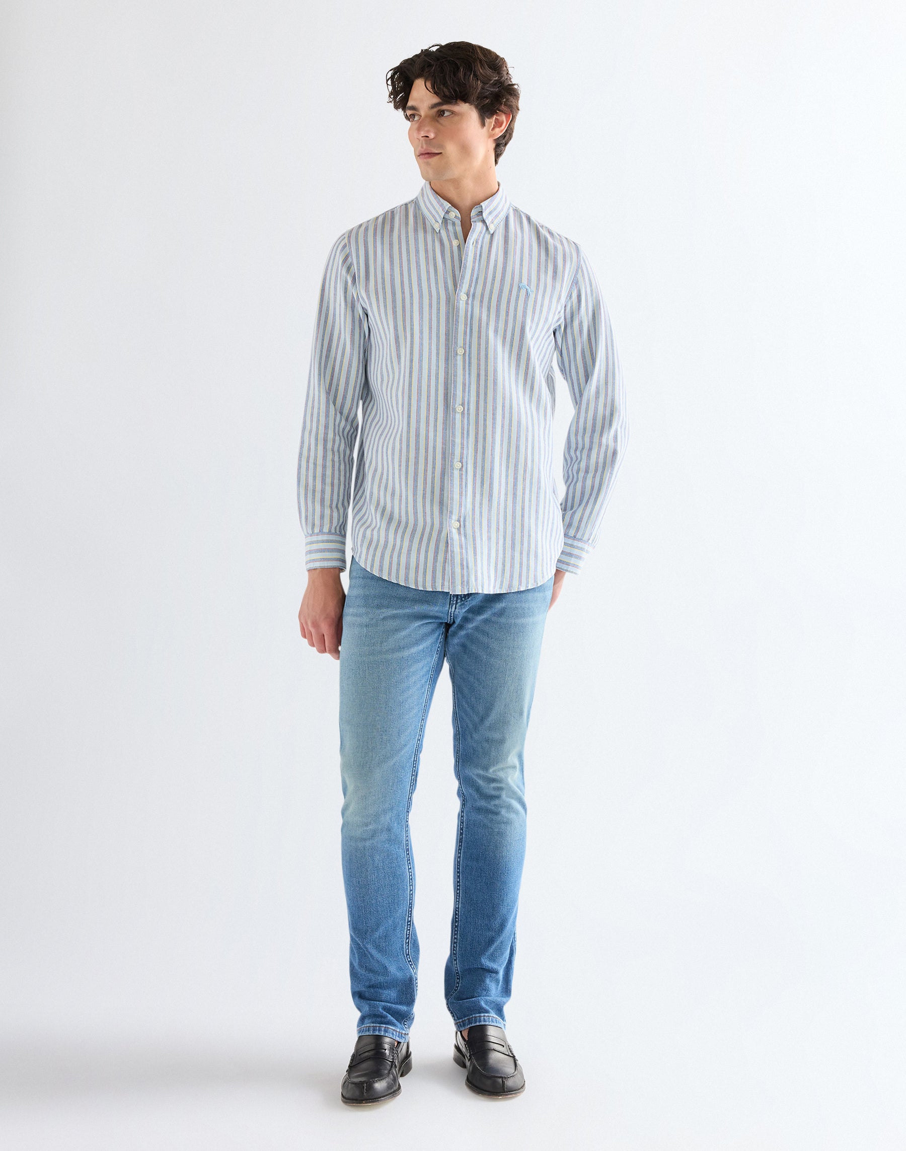 Greensboro in Harbor Blue Jeans Wrangler