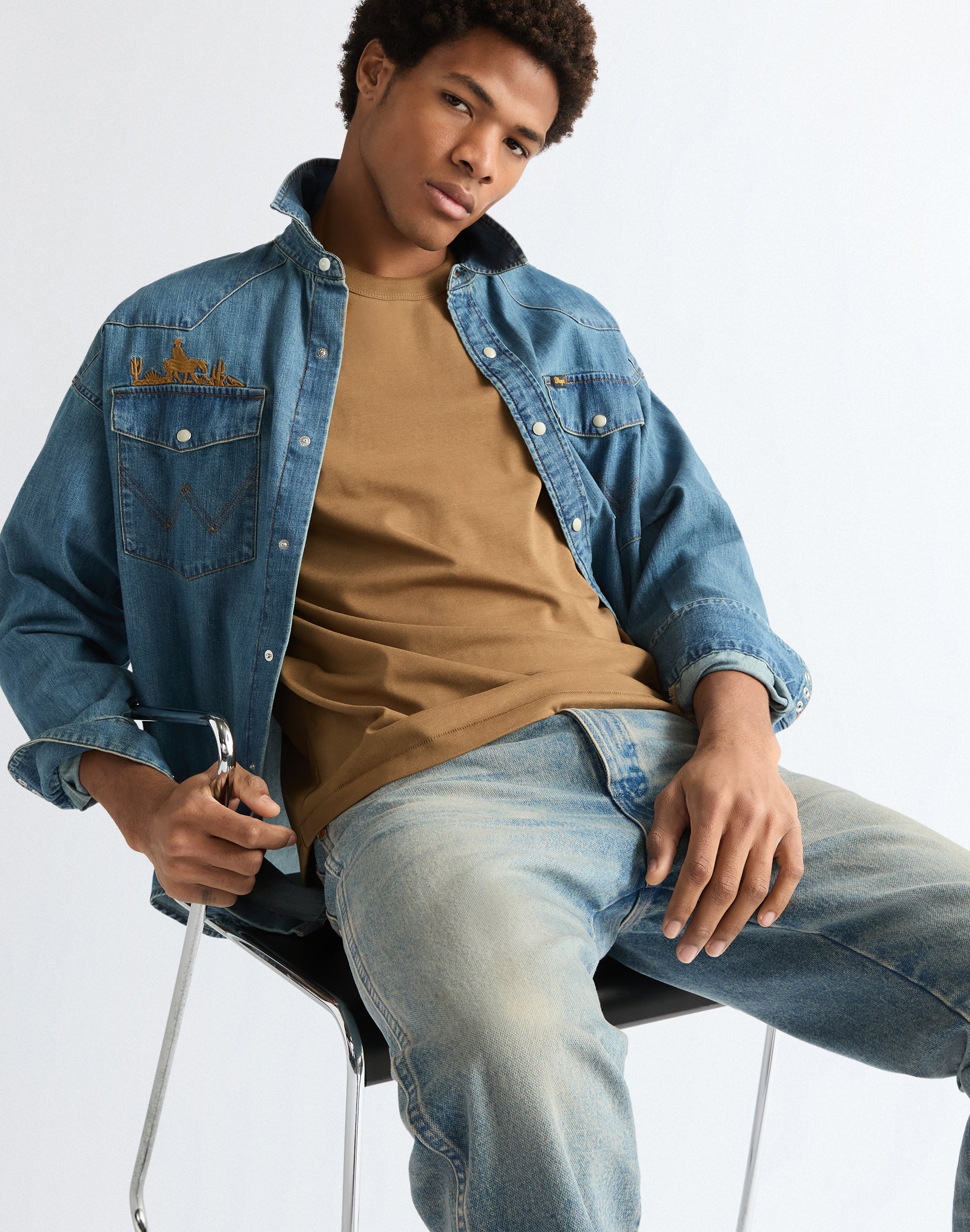 Western Shirt in Trail Blazer Hemden Wrangler