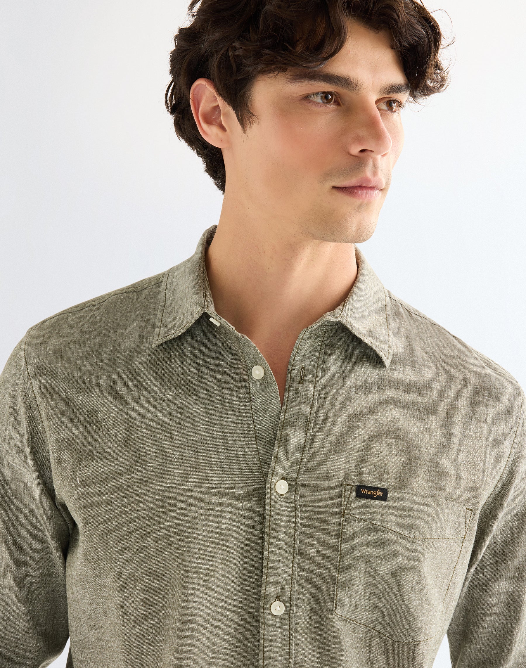 1 Pocket Shirt in Deep Depths Hemden Wrangler