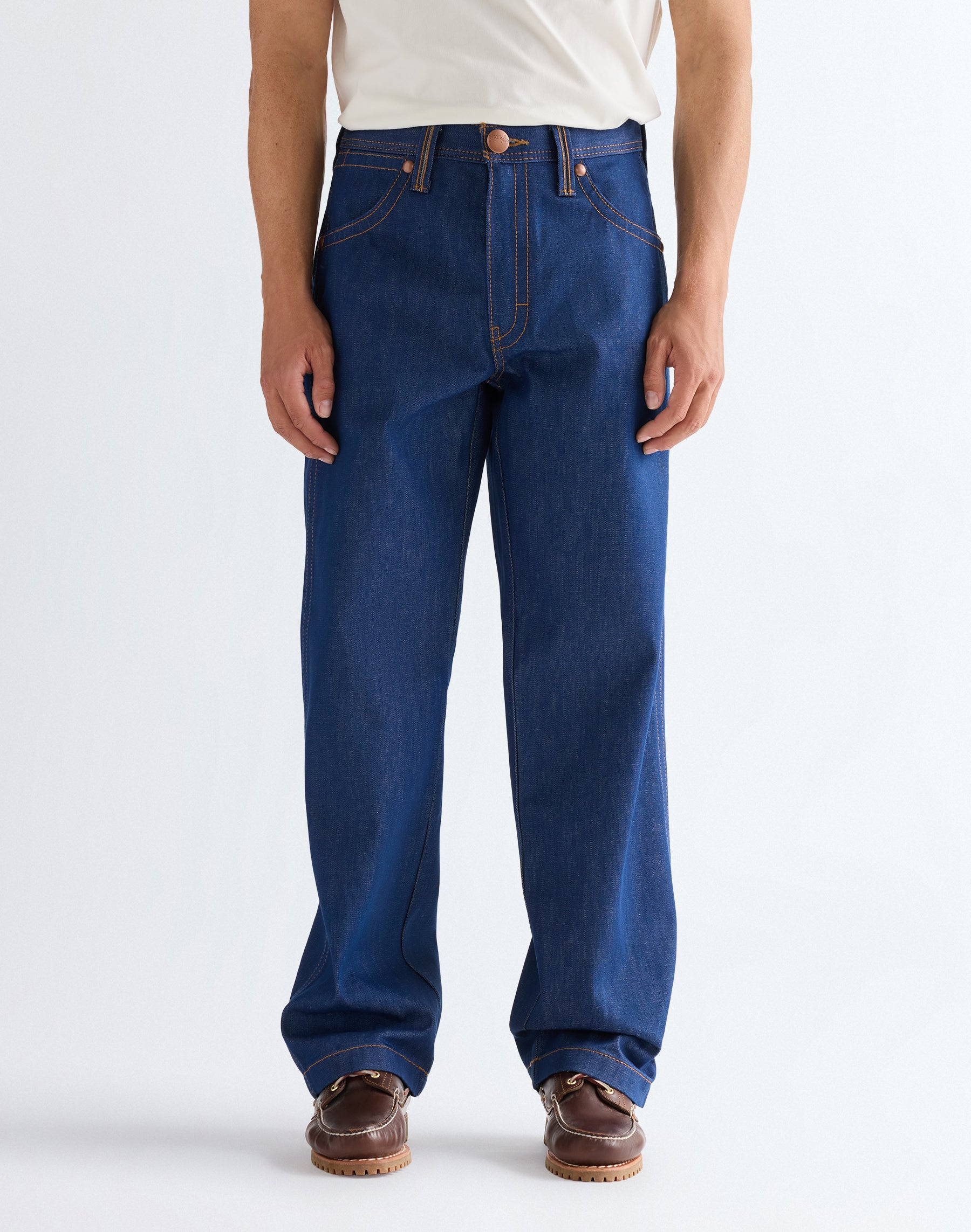 Super Wrangler Jeans in Raw Jeans Wrangler