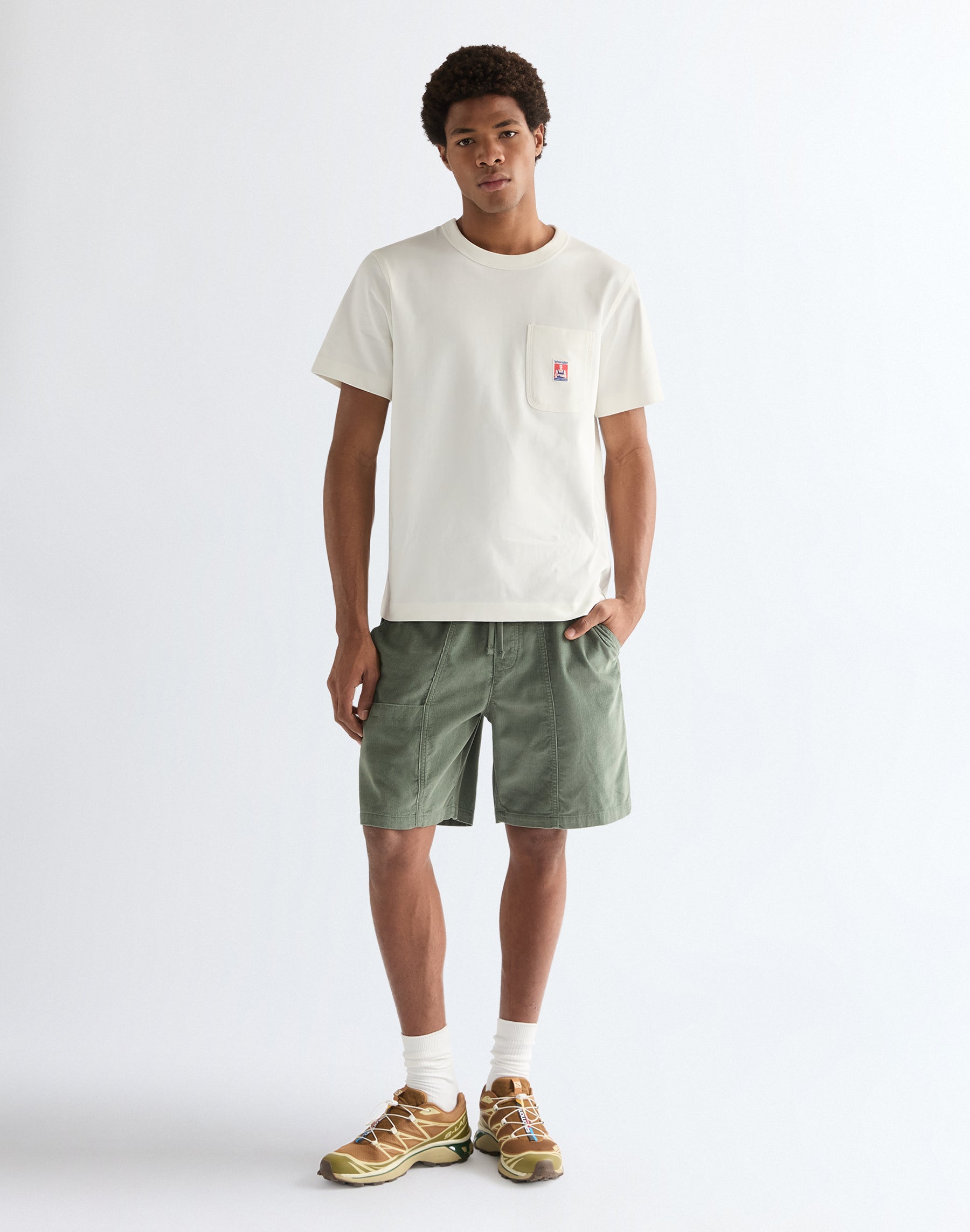 Vinla Shorts in Agave Green Shorts Wrangler