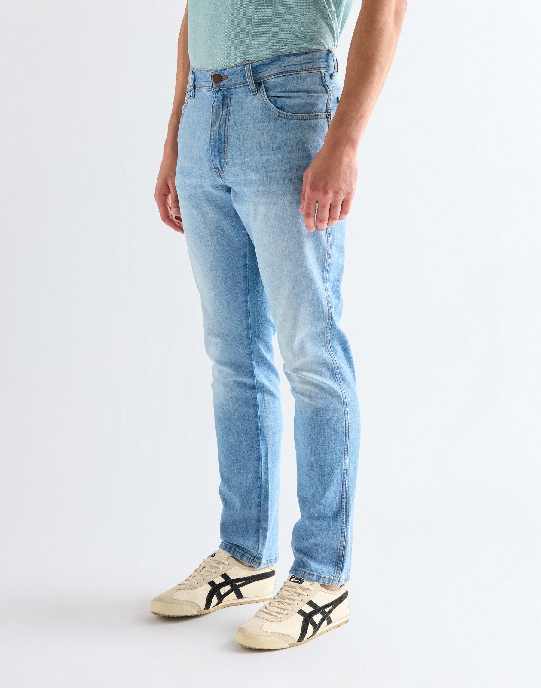 Texas Slim in Light Wash Jeans Wrangler