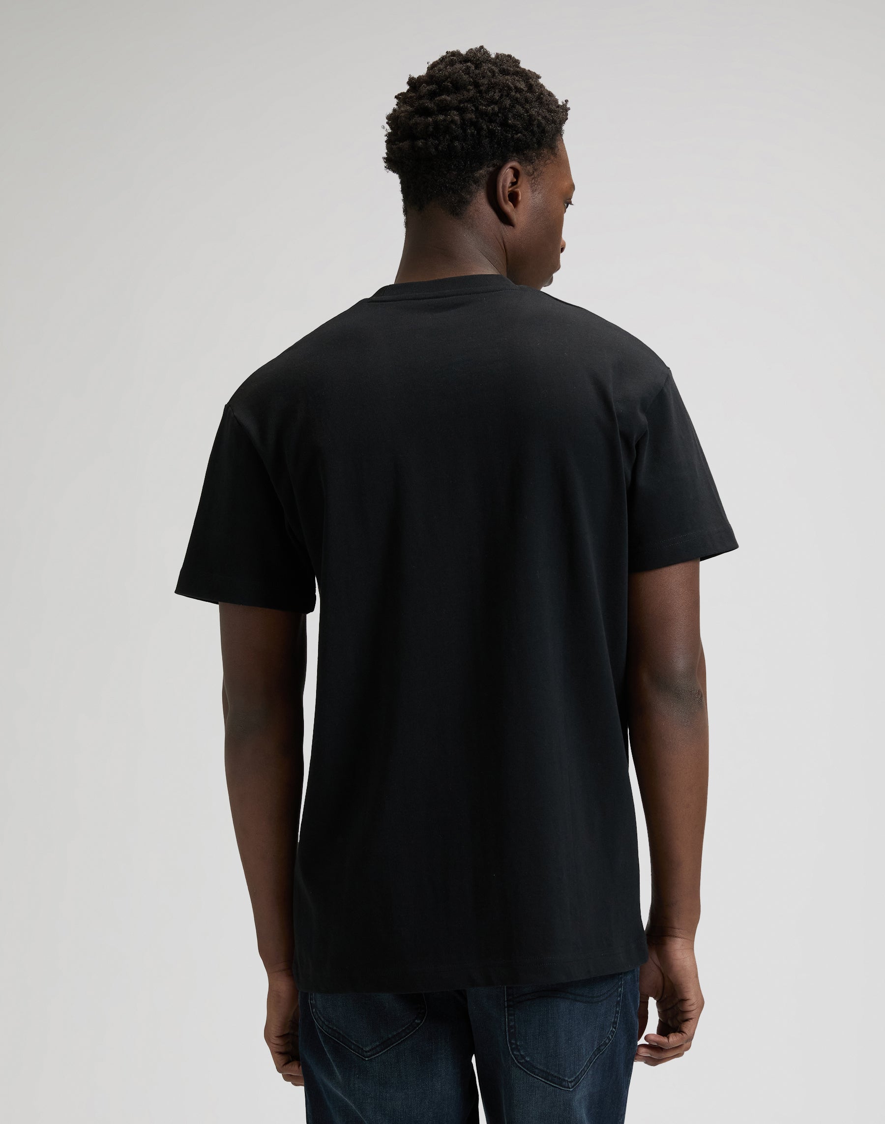 Workwear Ess Tee in Black T-Shirts Lee