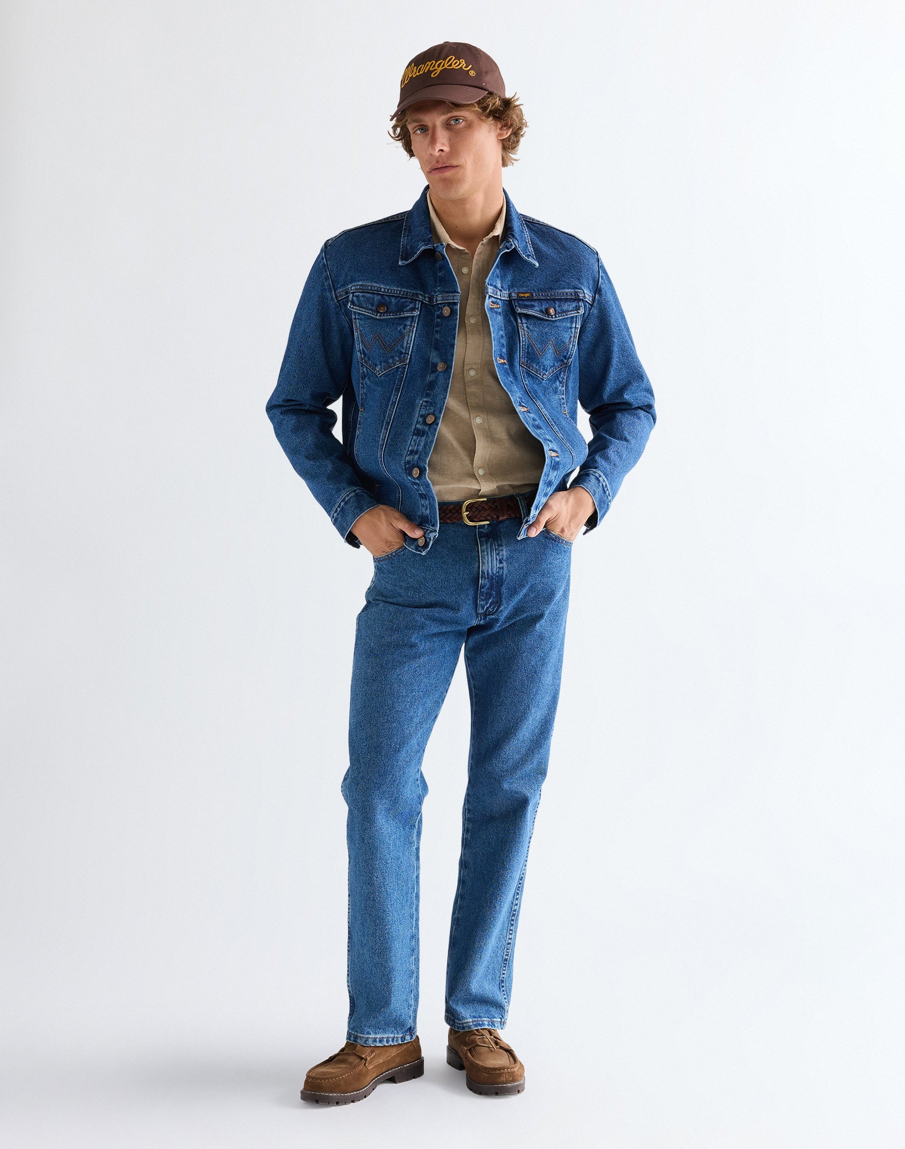 Rope Logo Cap in Bracken