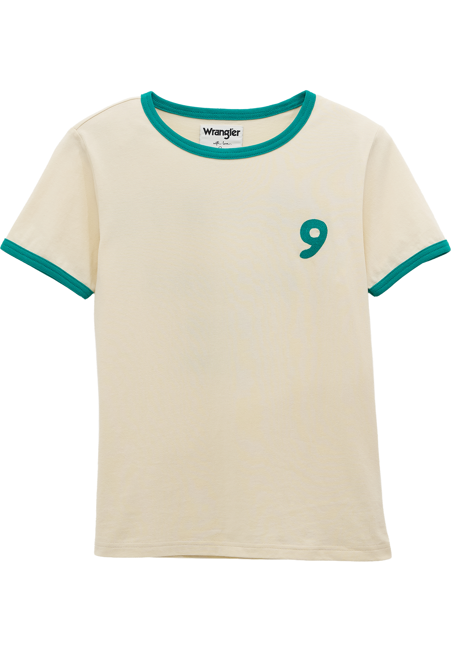 Good Jeans Tee in Cream T-Shirts Wrangler