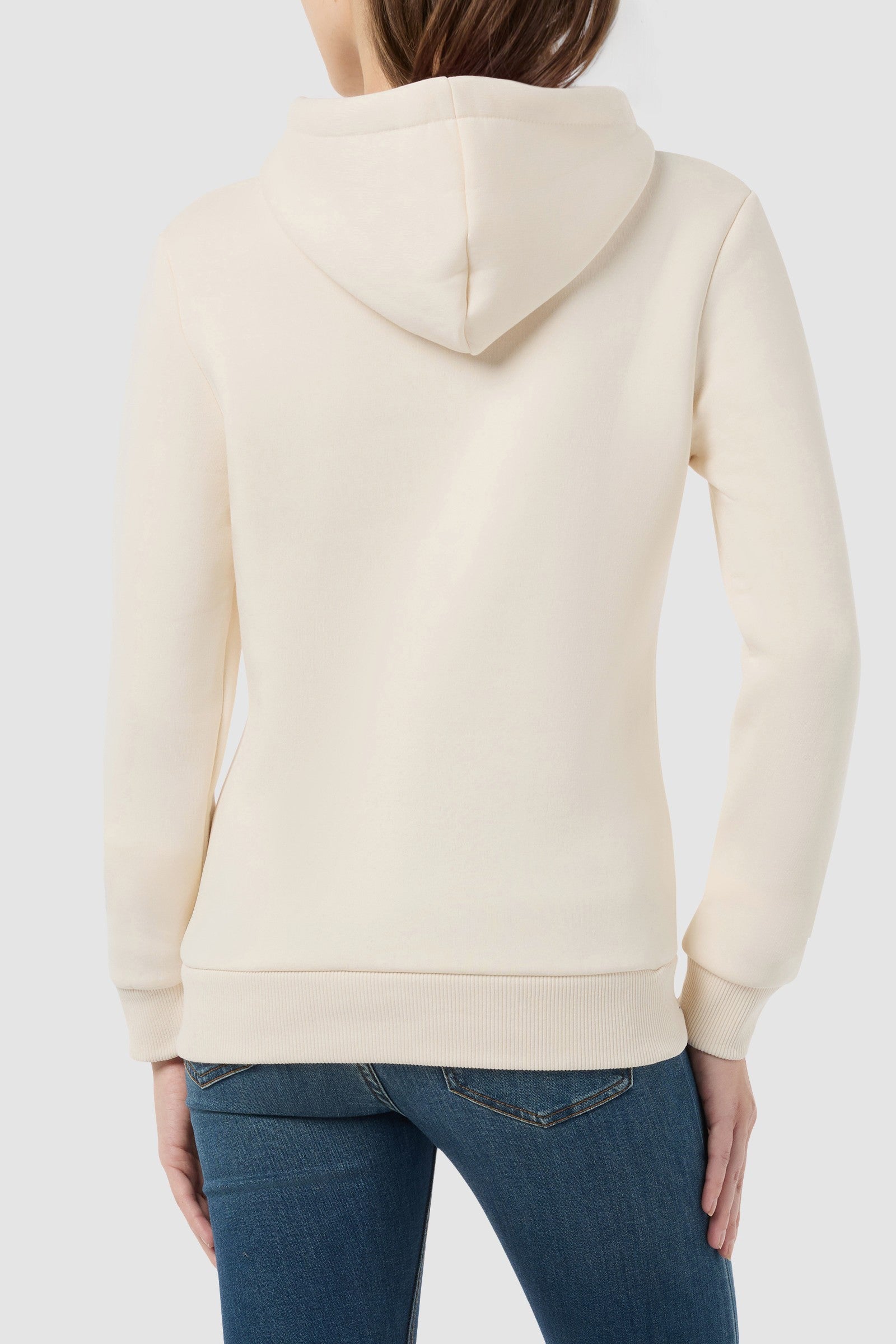 Lady Hooded Sweatshirt in Butter Kapuzenpullover Boxeur des Rues