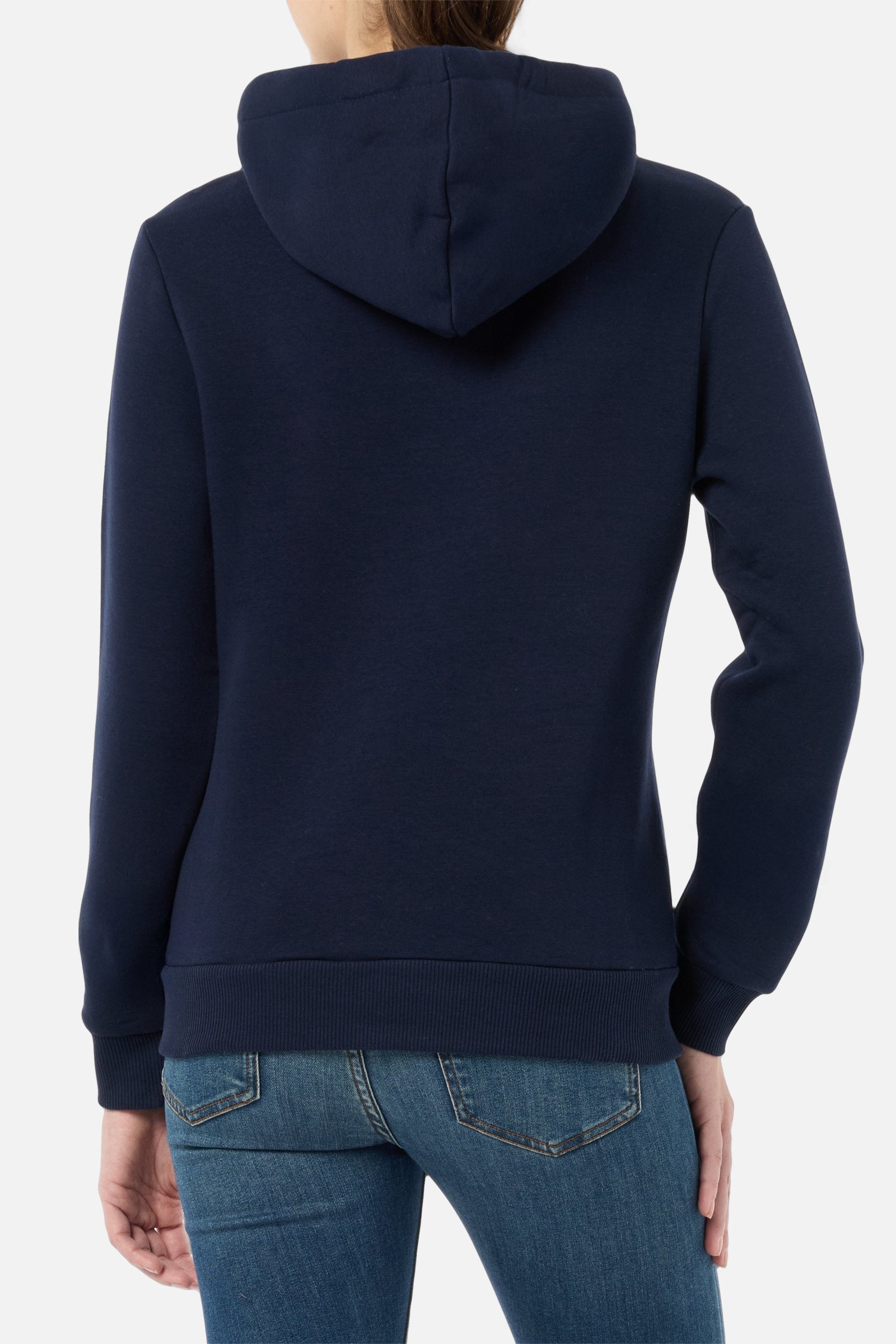 Lady Hooded Sweatshirt in Midnight Kapuzenpullover Boxeur des Rues