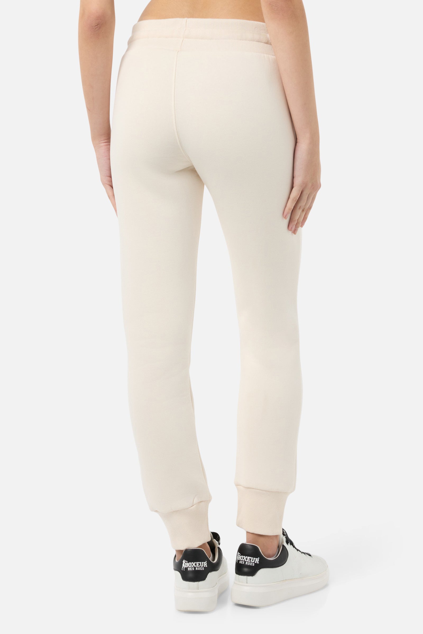 Rhinestone Regular Jogger in Butter