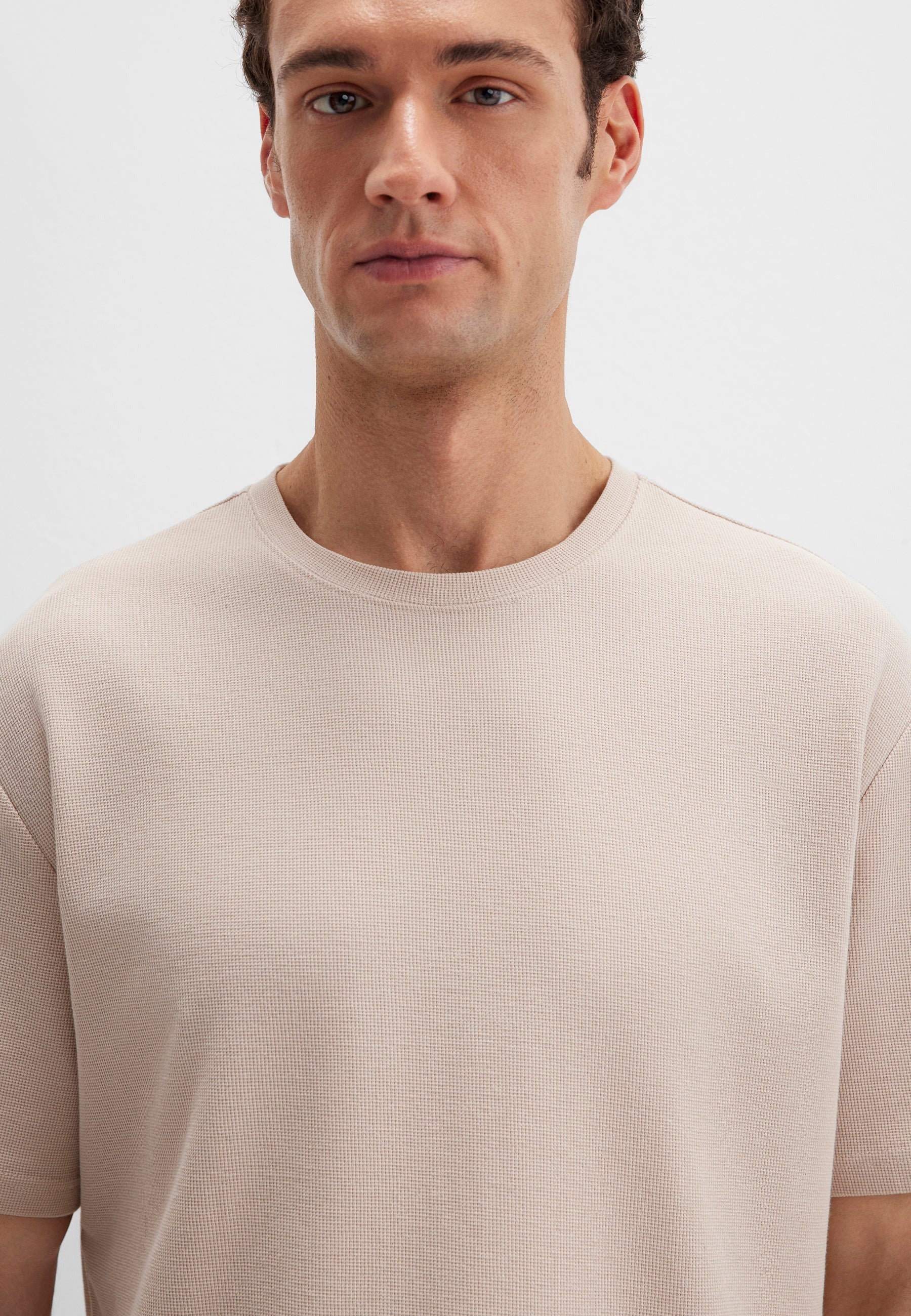 Short Sleeve Tee in Silver Lining