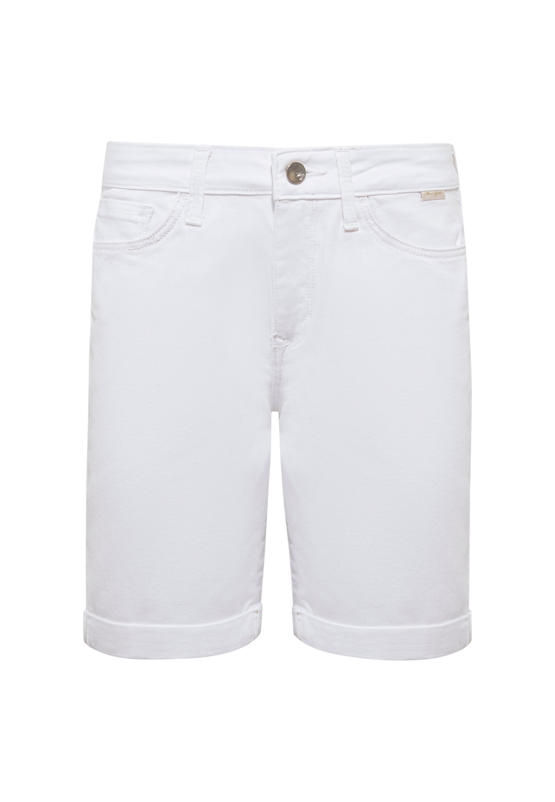 Alexis in White Gold Jeansshorts Mavi