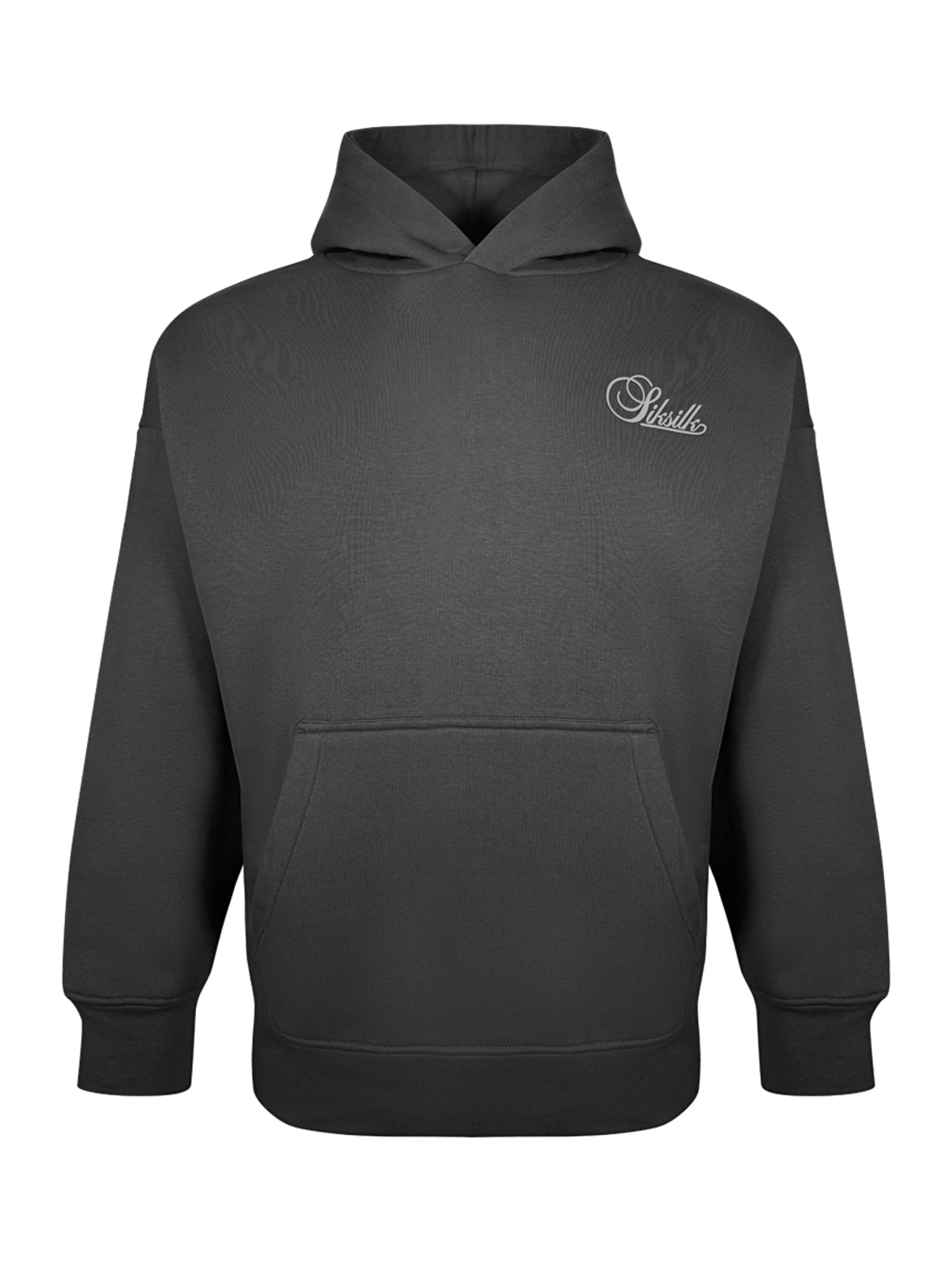 Essentials Hoodie in Black Kapuzenpullover SikSilk
