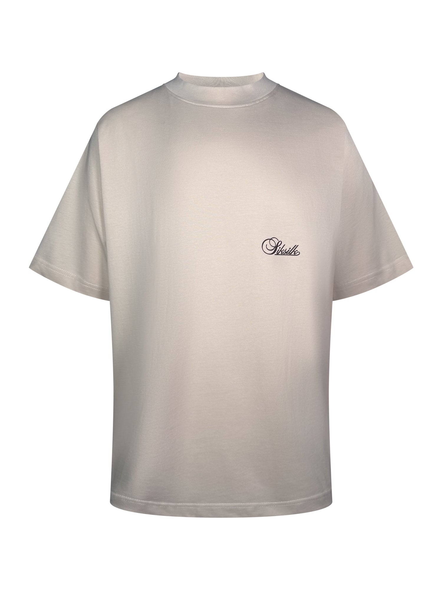 Oversized T-Shirt in Ecru T-Shirts SikSilk